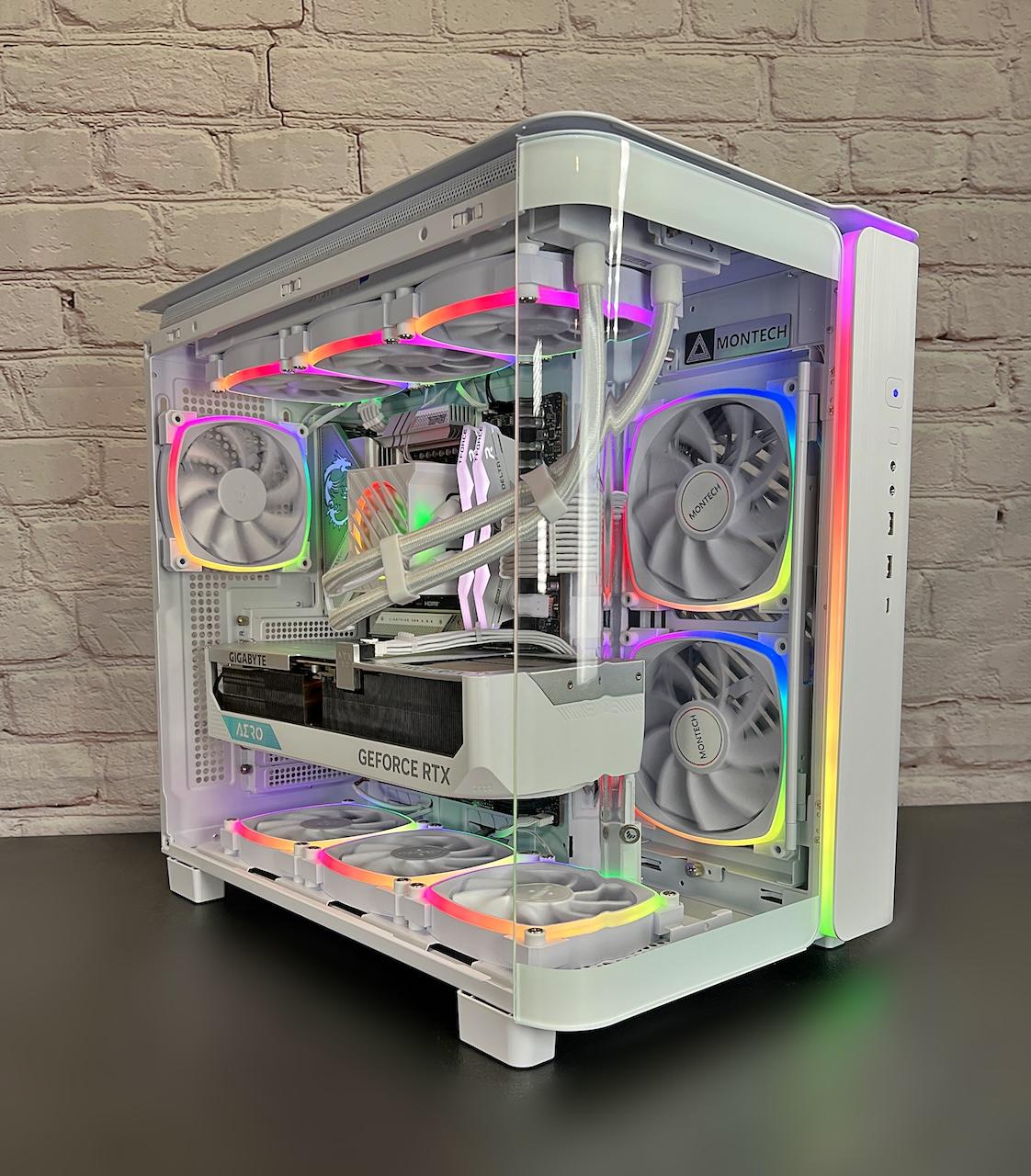 Ryzen 7 7800X3D RTX 4080 Aero 32GB DDR5 2TB M.2 WIFI 6E WIN 11 Pro Gaming PC