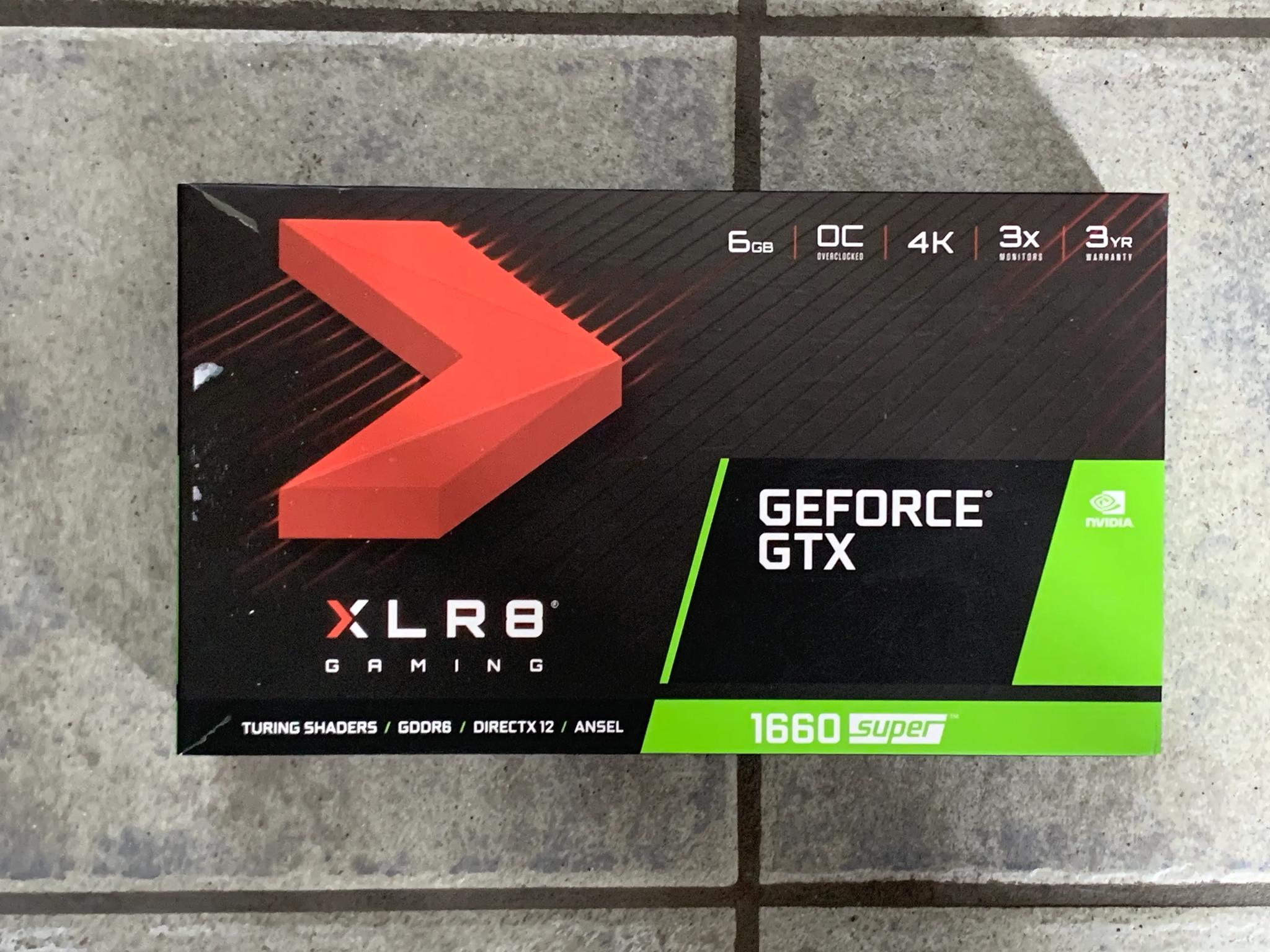 PNY GeForce GTX 1660 Super 6GB XLR8 Gaming. used
