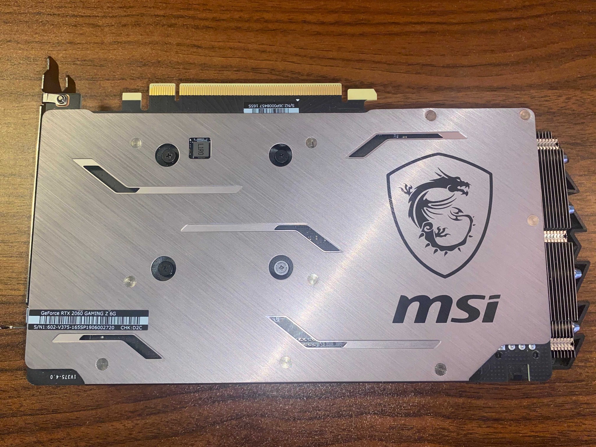 MSI RTX 2060 6GB Gaming Z Twin Frozr 7 RGB