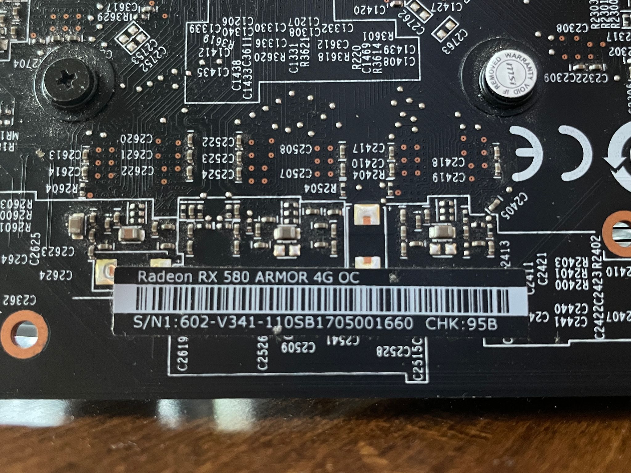 MSI RX 580 4GB