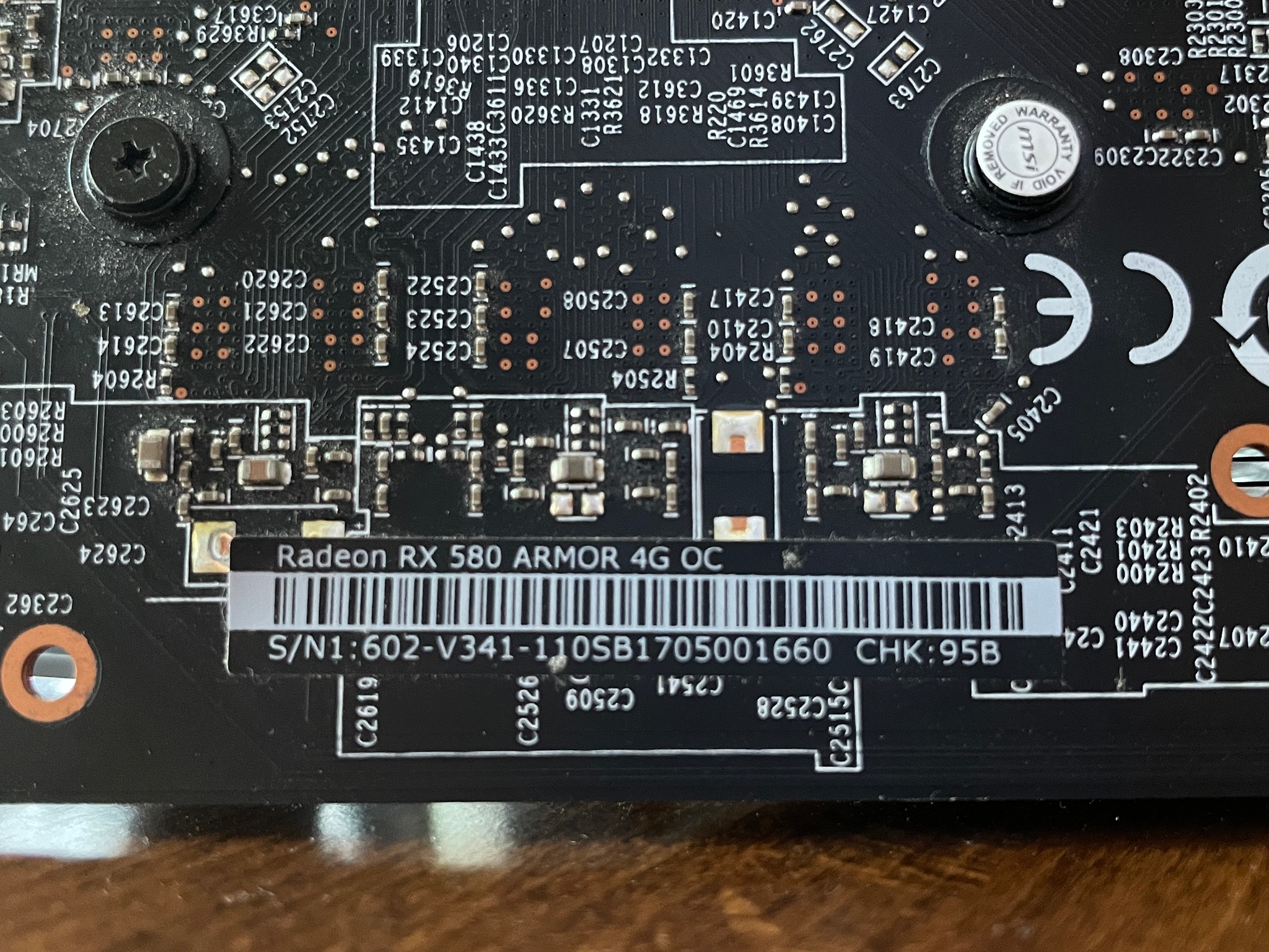 MSI RX 580 4GB