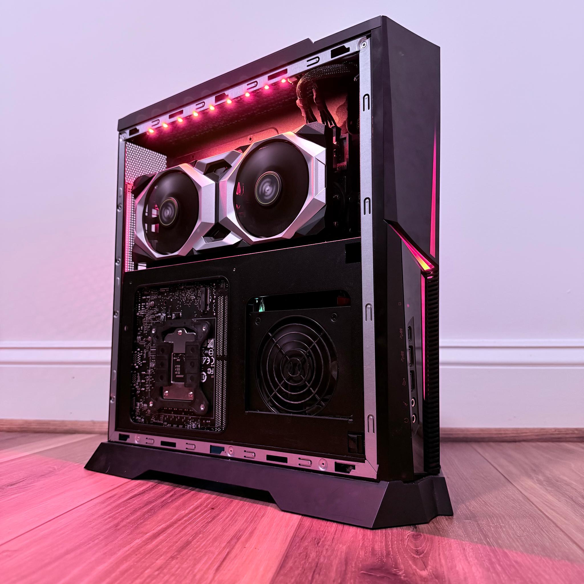⚫️"Abyss Nova"⚫️ | 1080/1440p Gaming | RTX 2080 Ti | Intel i9 9900kf | 16GB Ram | 512gb NVMe SSD