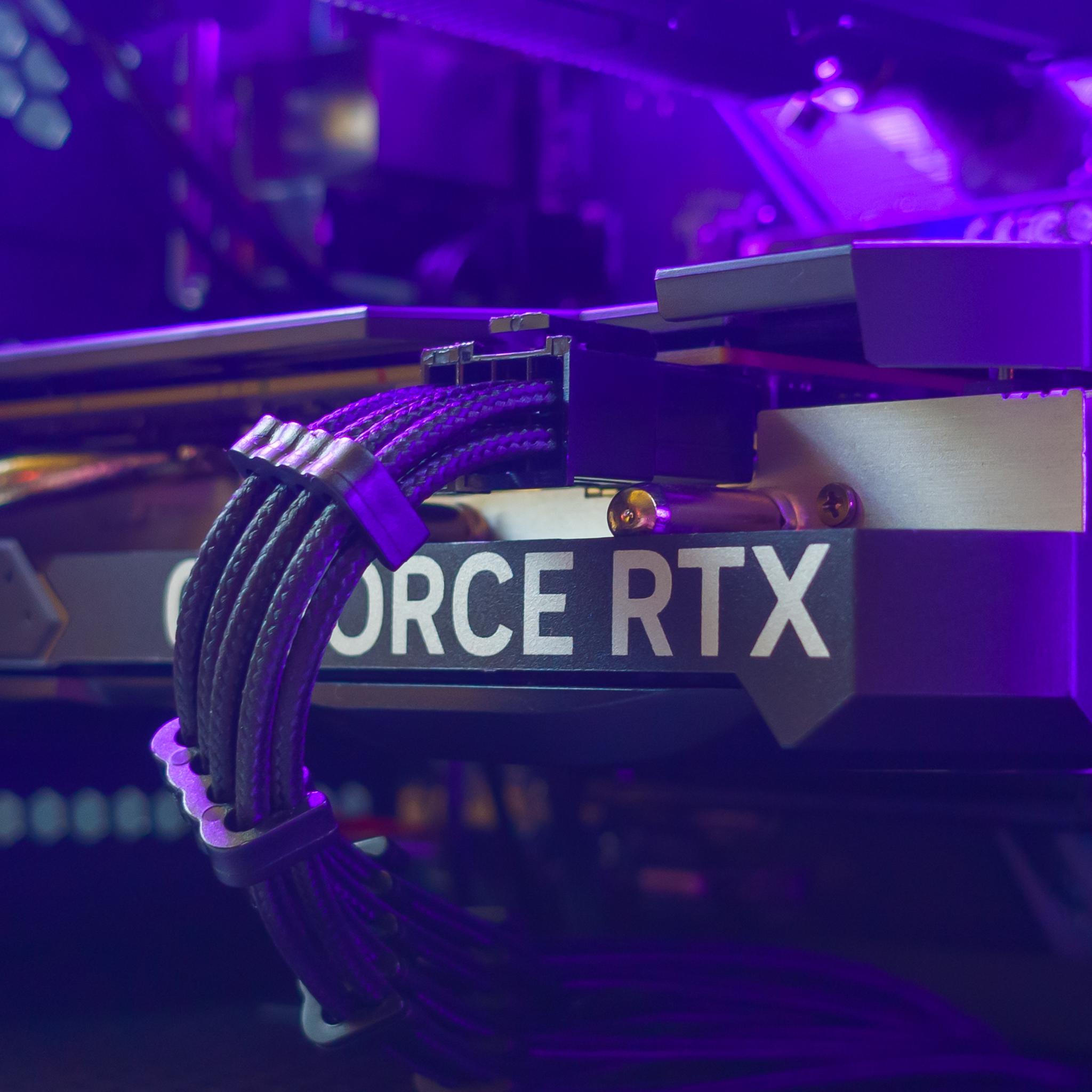 💜🖤 RTX 4060 / Ryzen 7 3700X / 32GB Gaming PC 🖤💜