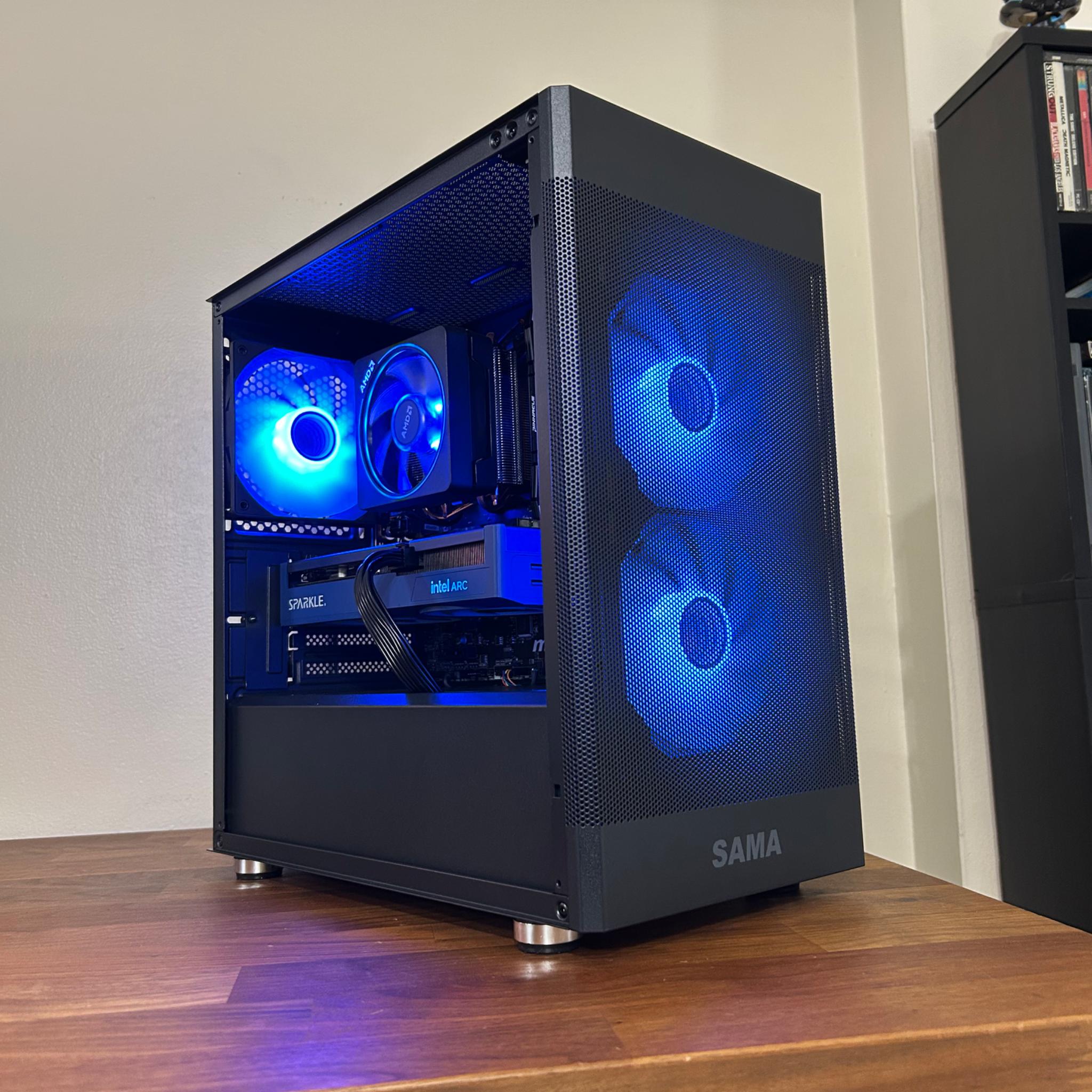 ARC B570 10GB  | Ryzen 5 5500 | 32GB DDR4 | 1TB SSD | The ARC Sentry