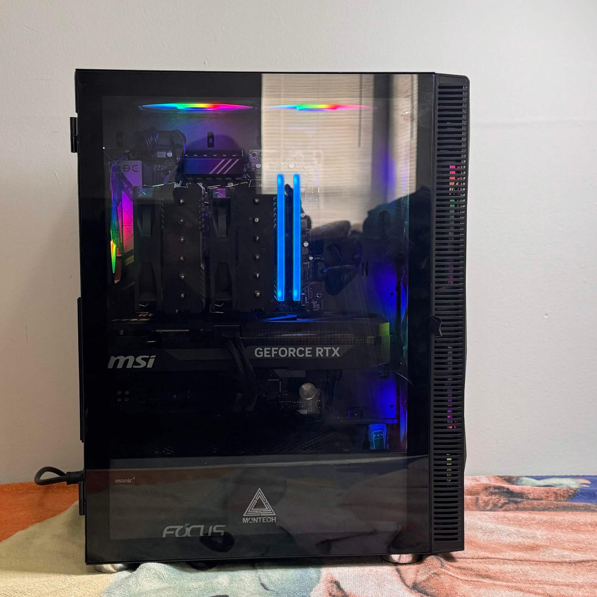 Gaming PC: Ryzen 5 7600x / MSI GeForce RTX 5070 12G SHADOW 3X OC / 32GB RAM