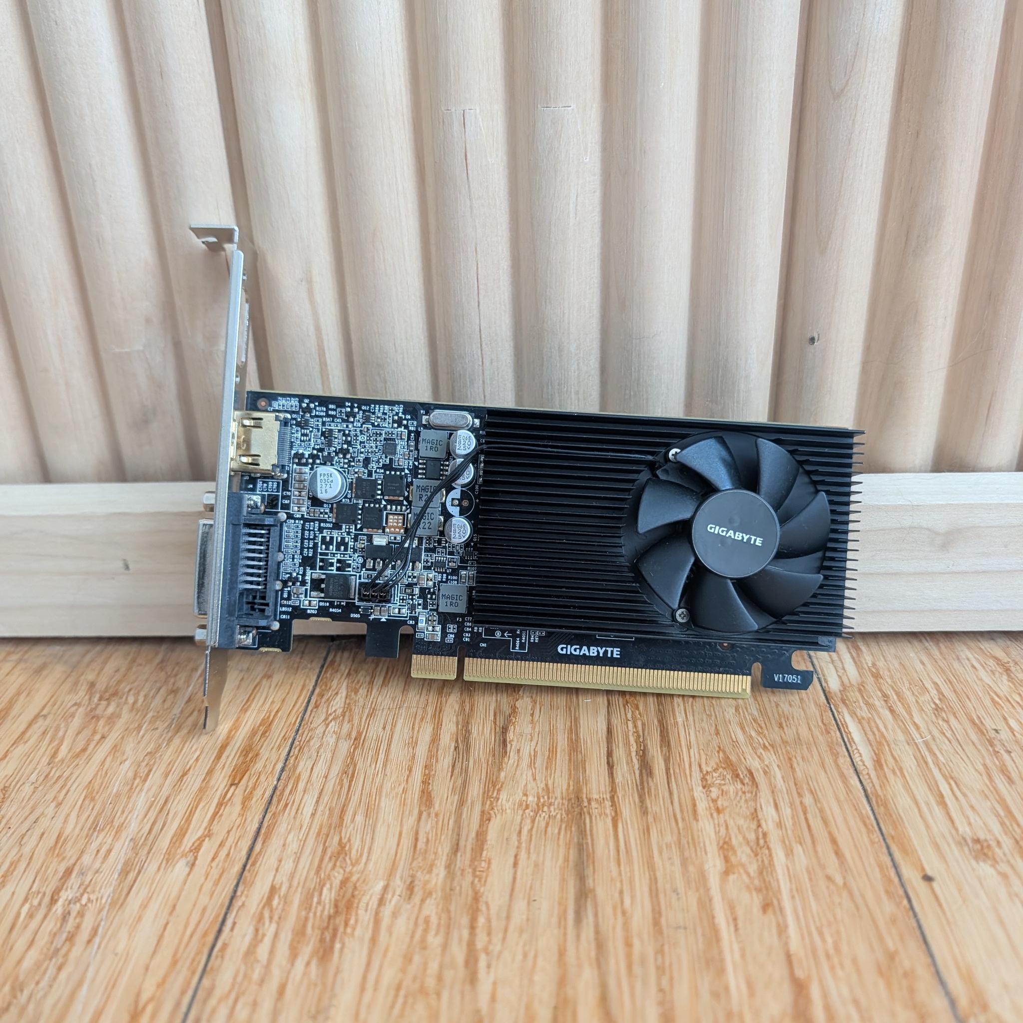 GIGABYTE GeForce GT 1030 GDDR5 2GB