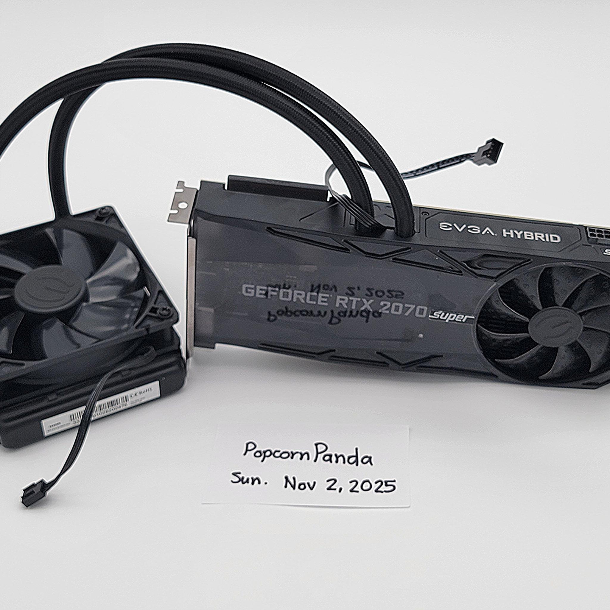 Used EVGA RTX 2070 Super XC Hybrid Water Cooled Graphics Card