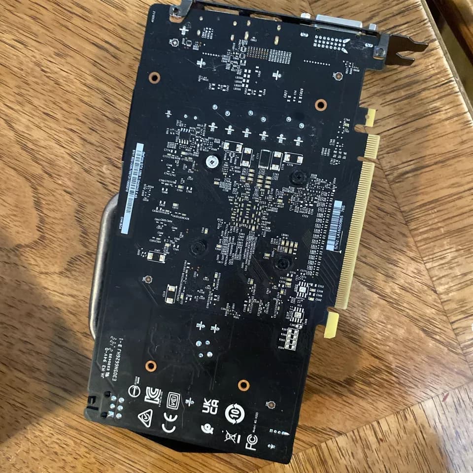 MSI NVIDIA GeForce GTX 1050 TI 4GB GDDR5 GPU (USED)