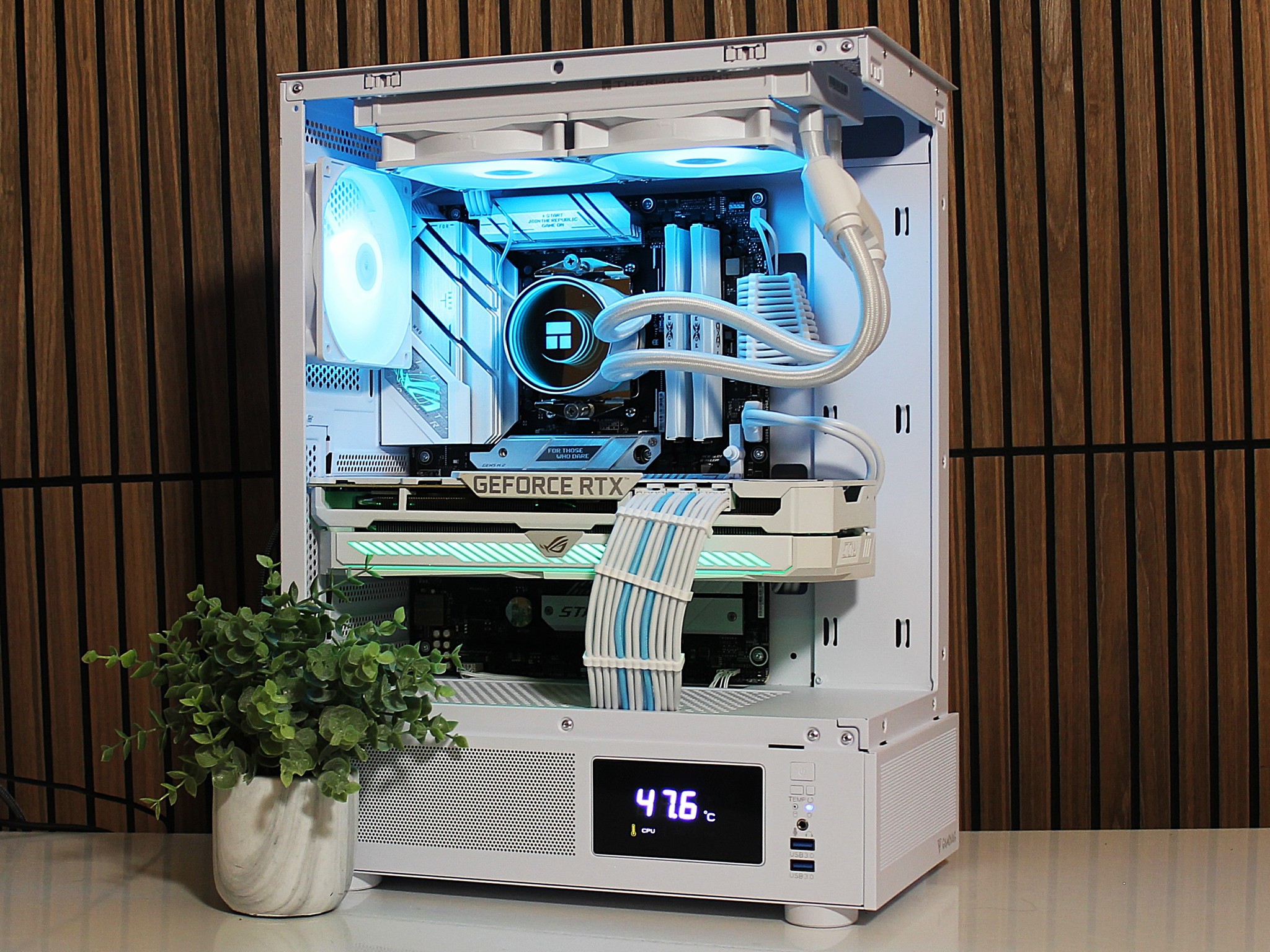 ❄️ALL WHITE Gaming PC ❄️| RTX 3080 10GB💻| DDR5 | 32GB RAM | WiFi/BT | Windows 11 | 1TB |