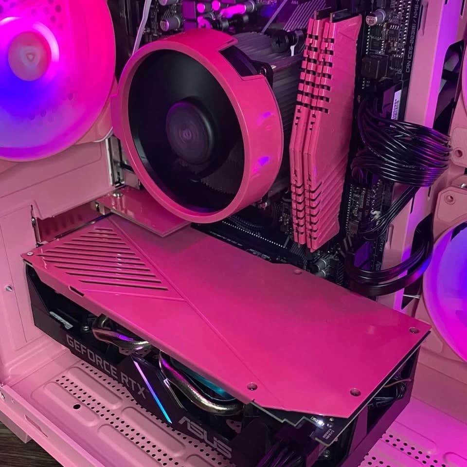 Pink Gaming PC (RTX 2060 6GB + AMD Ryzen 5 3600 + 16GB DDR4 + HDD + SSD)