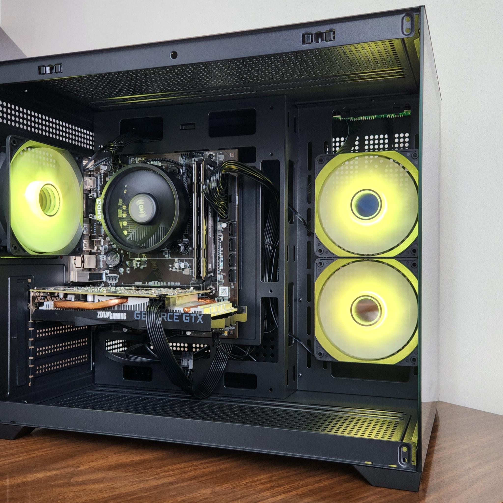 💵Value Gaming PC💵GTX 1660 Super | Ryzen 5 2600 | 16GB RAM | 500GB M.2 | Win11 Pro | WiFi | RGB |