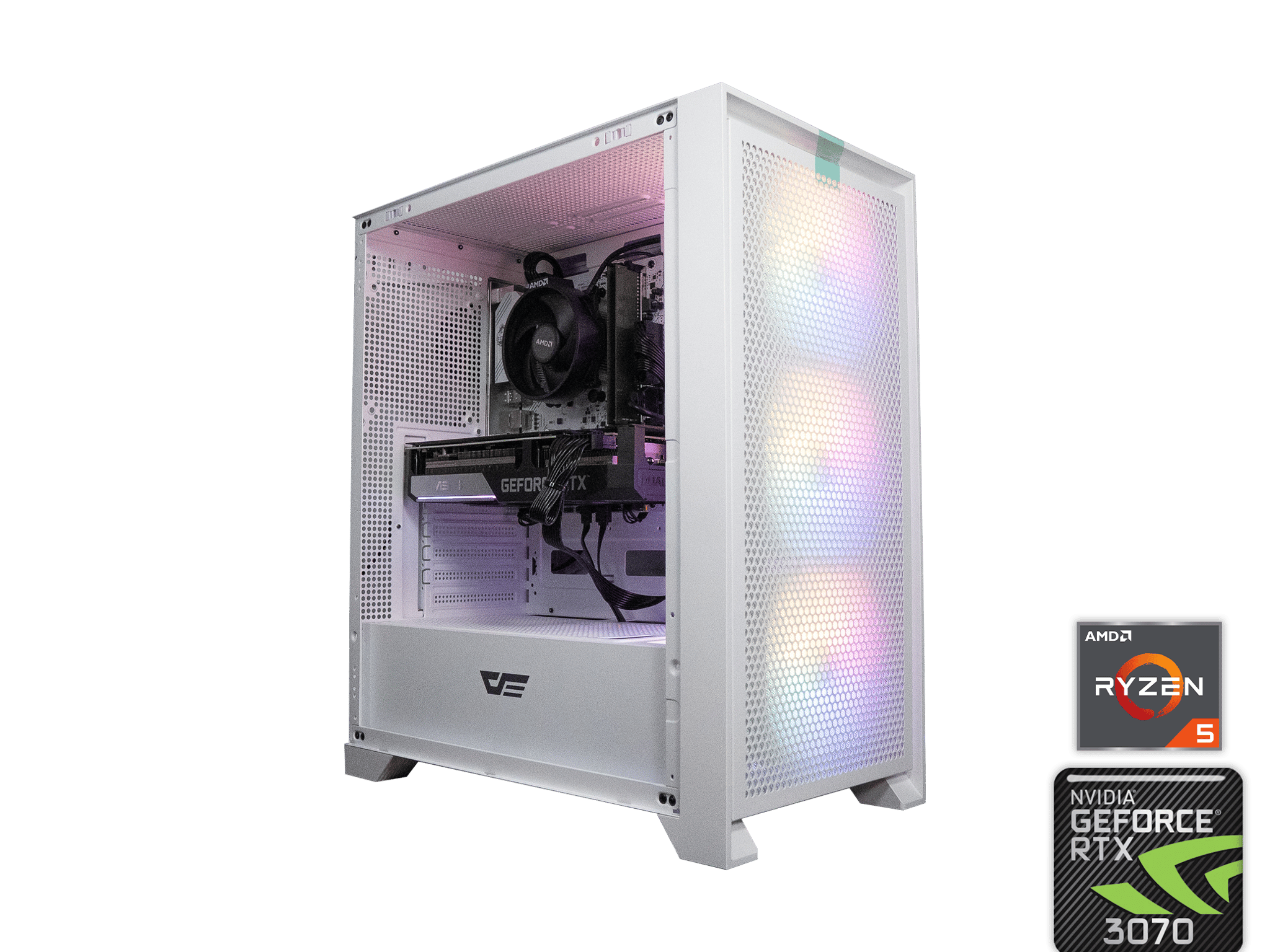 🍬🍬 | ASUS RTX 3070 OC 8GB | RYZEN 5 5500 | 16GB DDR4 RAM | 1.24TB | Y2K DESTINY SILVER