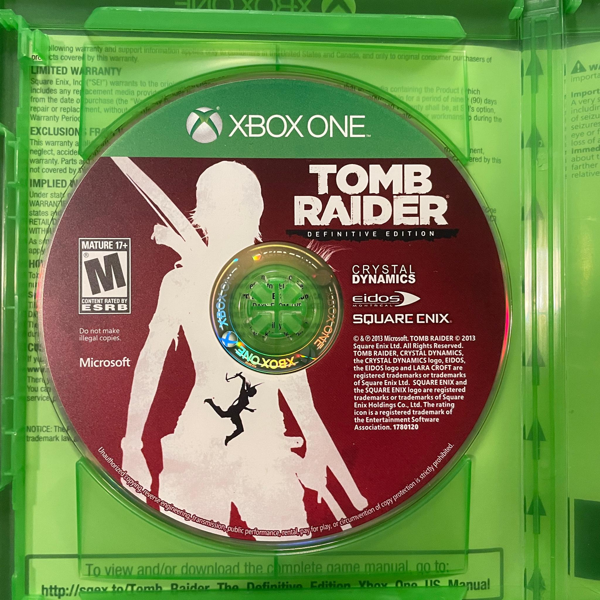 Tomb Raider Definitive Edition Xbox One