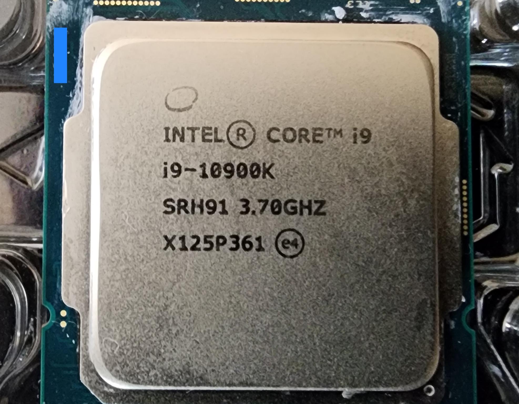 Intel i9 10900k Processor 10 Core 20 Threads up to 5.30 GHZ