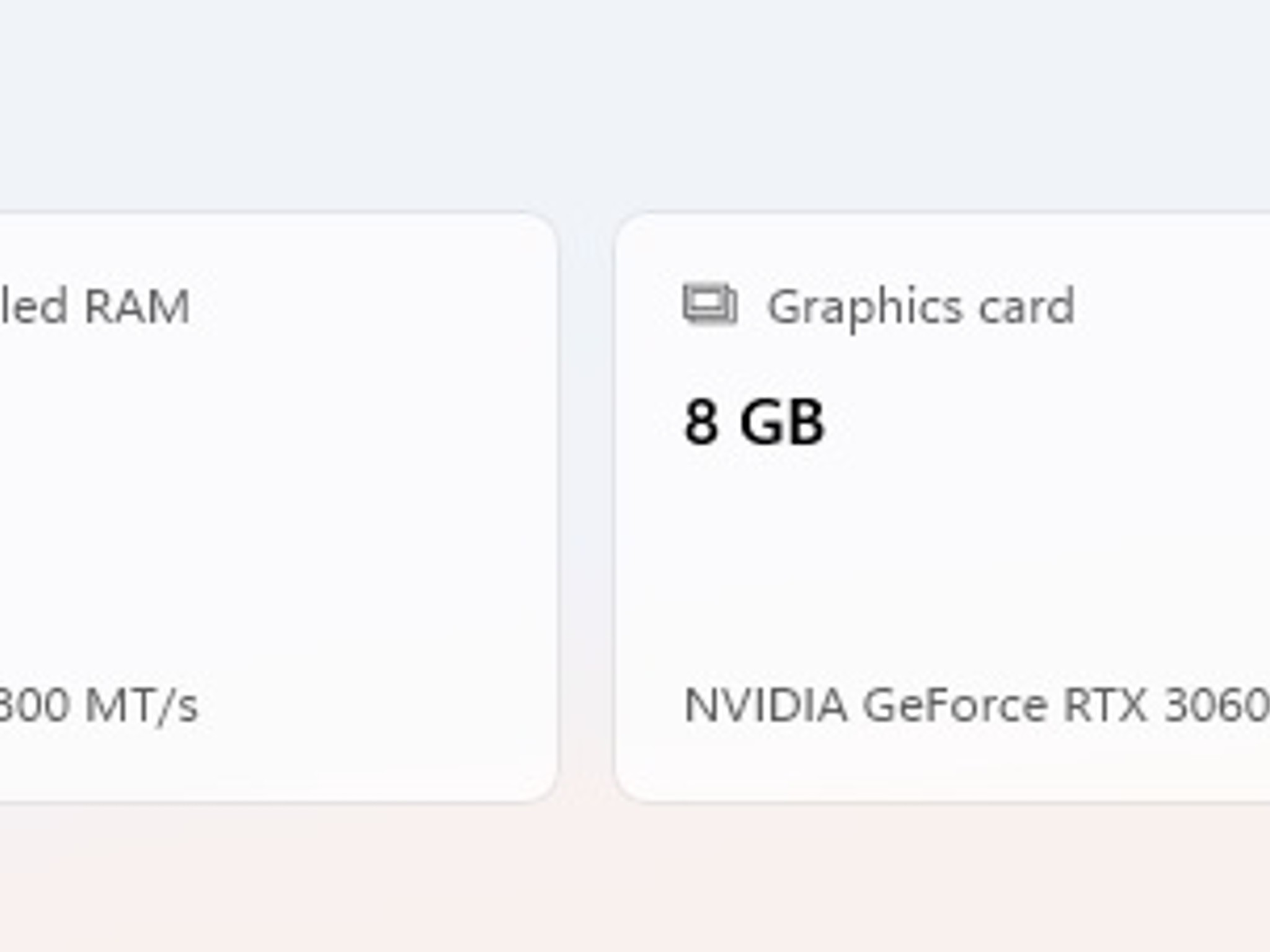AMD Ryzen 5 8400F 32GB DDR5 RAM GeForce RTX 3060 Ti WD Black SN850X 1TB NVMe SSD AM5 Gaming PC