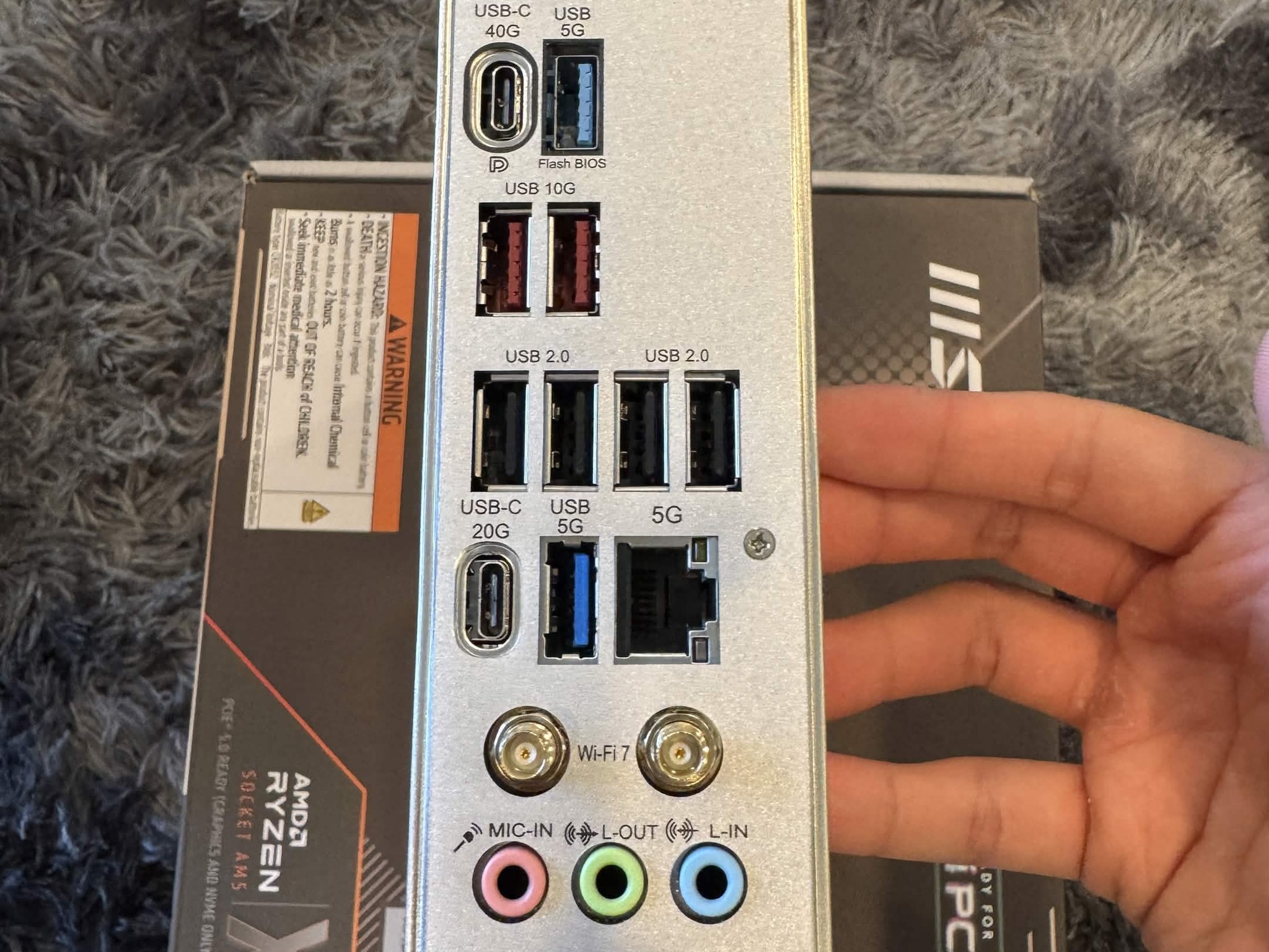 MSI PRO X870-P WIFI Motherboard, ATX - Supports AMD Ryzen 9000 / 8000 / 7000 Processors