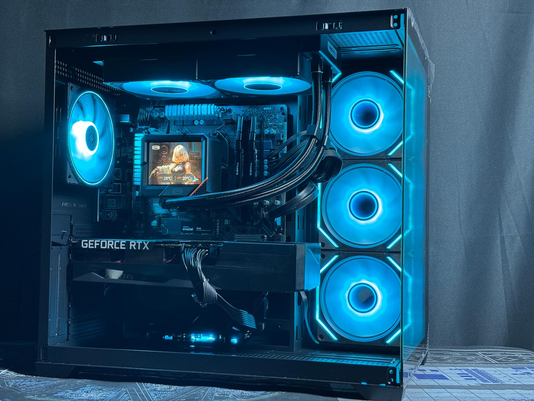 🧡BLAZING PC🧡RTX 3060 Ti | Ryzen 5 5500 | 32gb DDR4 | 1 TB M.2 SSD🔥