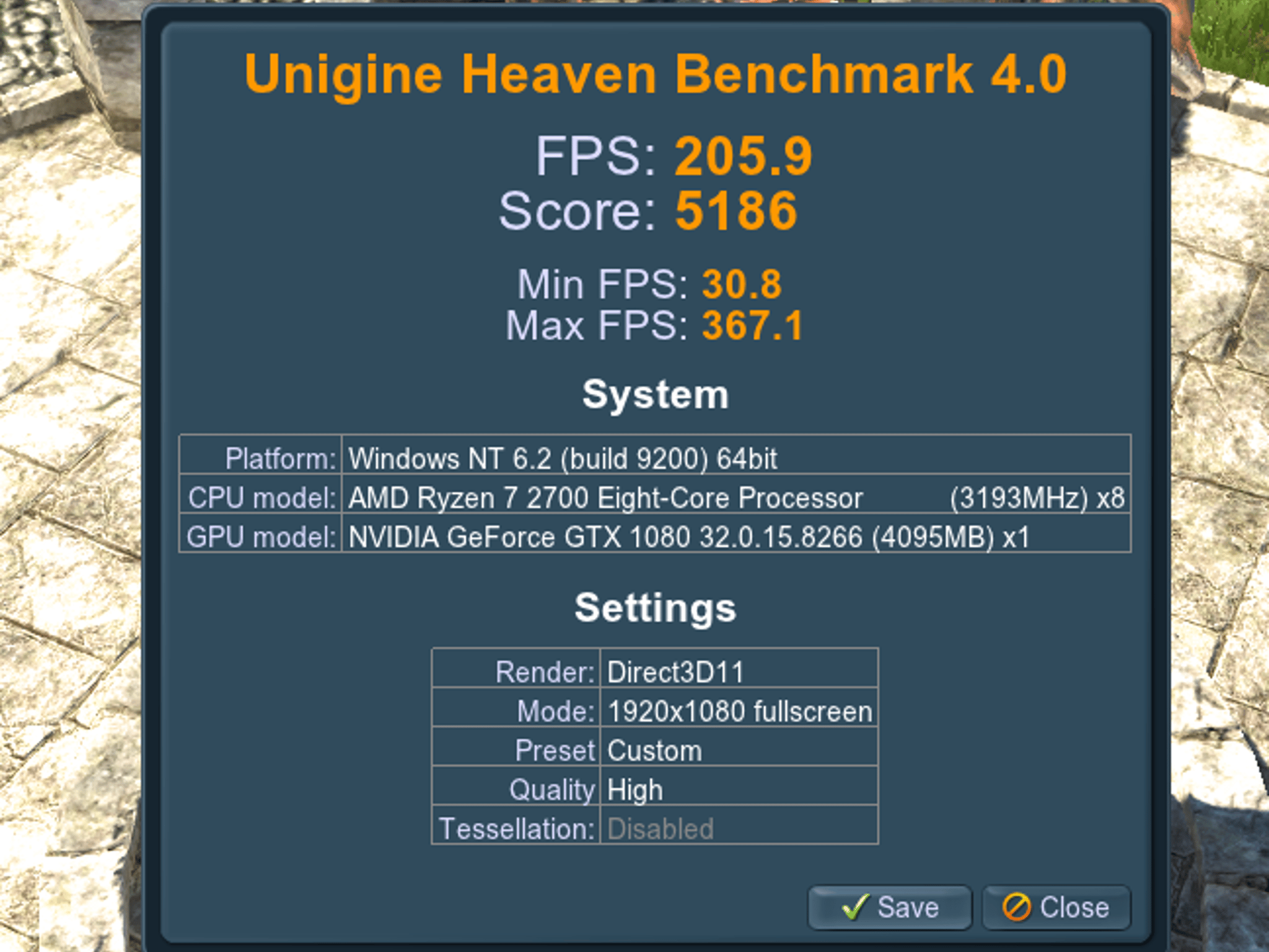 Custom AMD Ryzen 7 Gaming PC — Nvidia GTX 1080 · 16 GB DDR4 · 480 GB SSD · Win 11