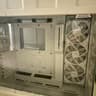 NZXT H9 Flow (WHITE - Tempered Glass)