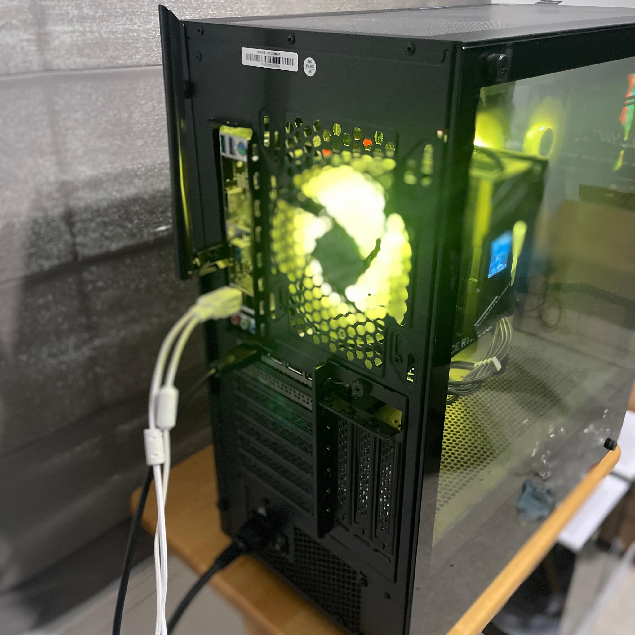 ♠️🖤♣️Blackout Phantom RTX 5060 Gaming PC♣️🖤♠️