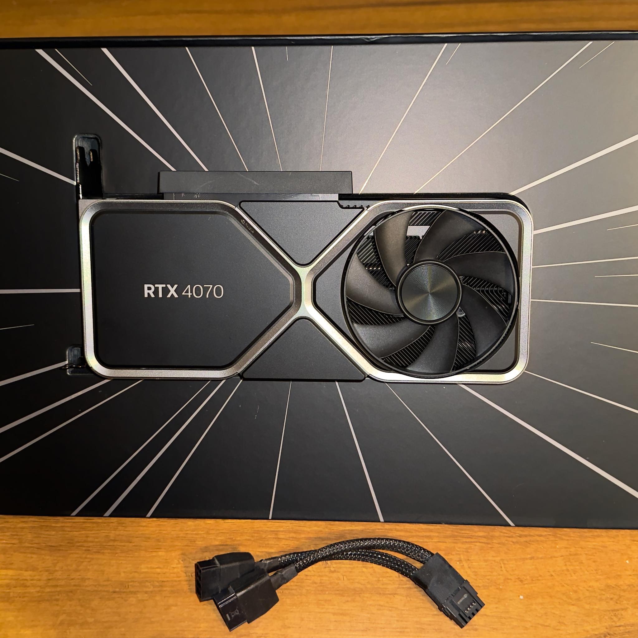NVIDIA GeForce RTX 4070 Founders Edition