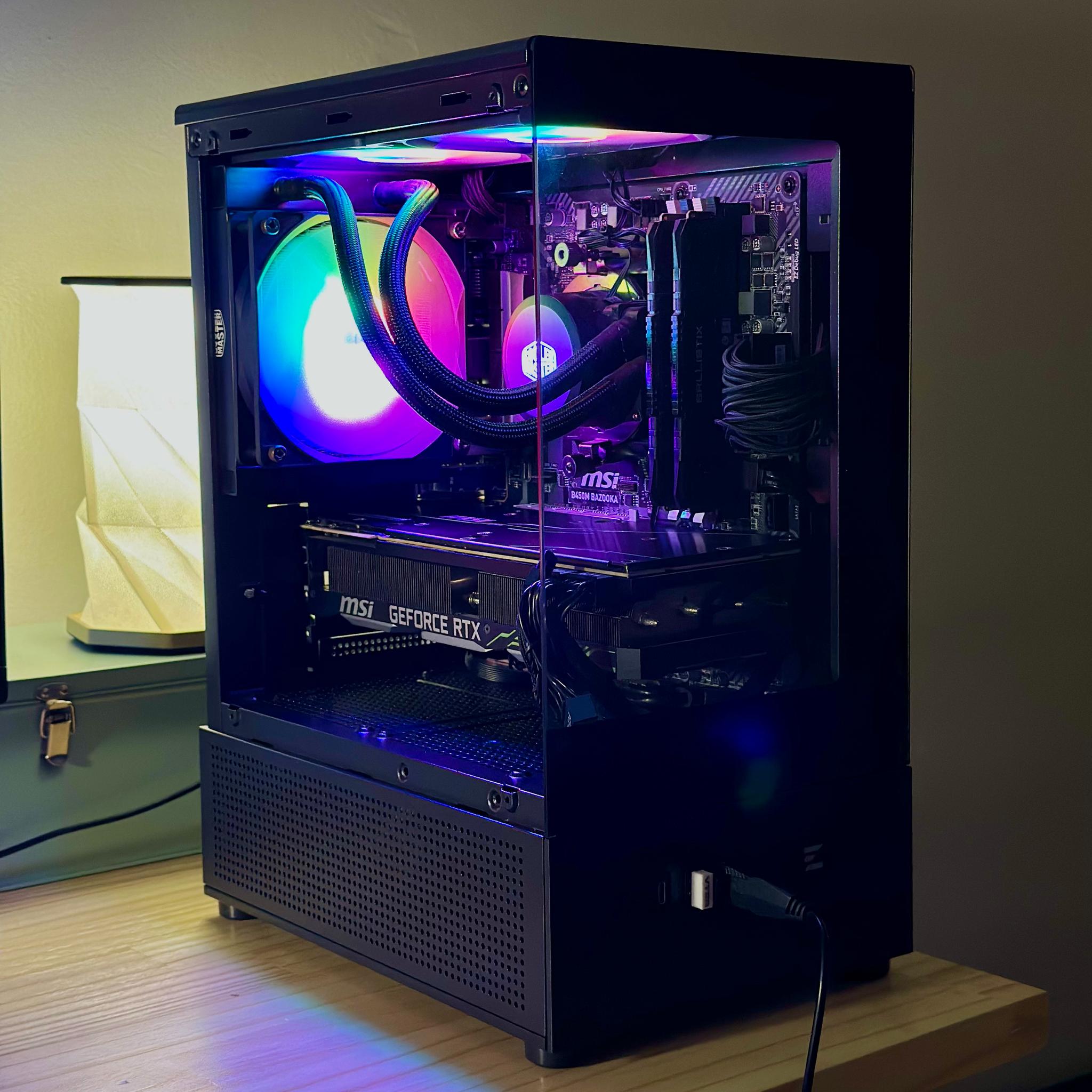 GeForce RTX 2080 Custom Gaming PC - Ryzen 7 3700X, 16GB RAM, 512GB SSD