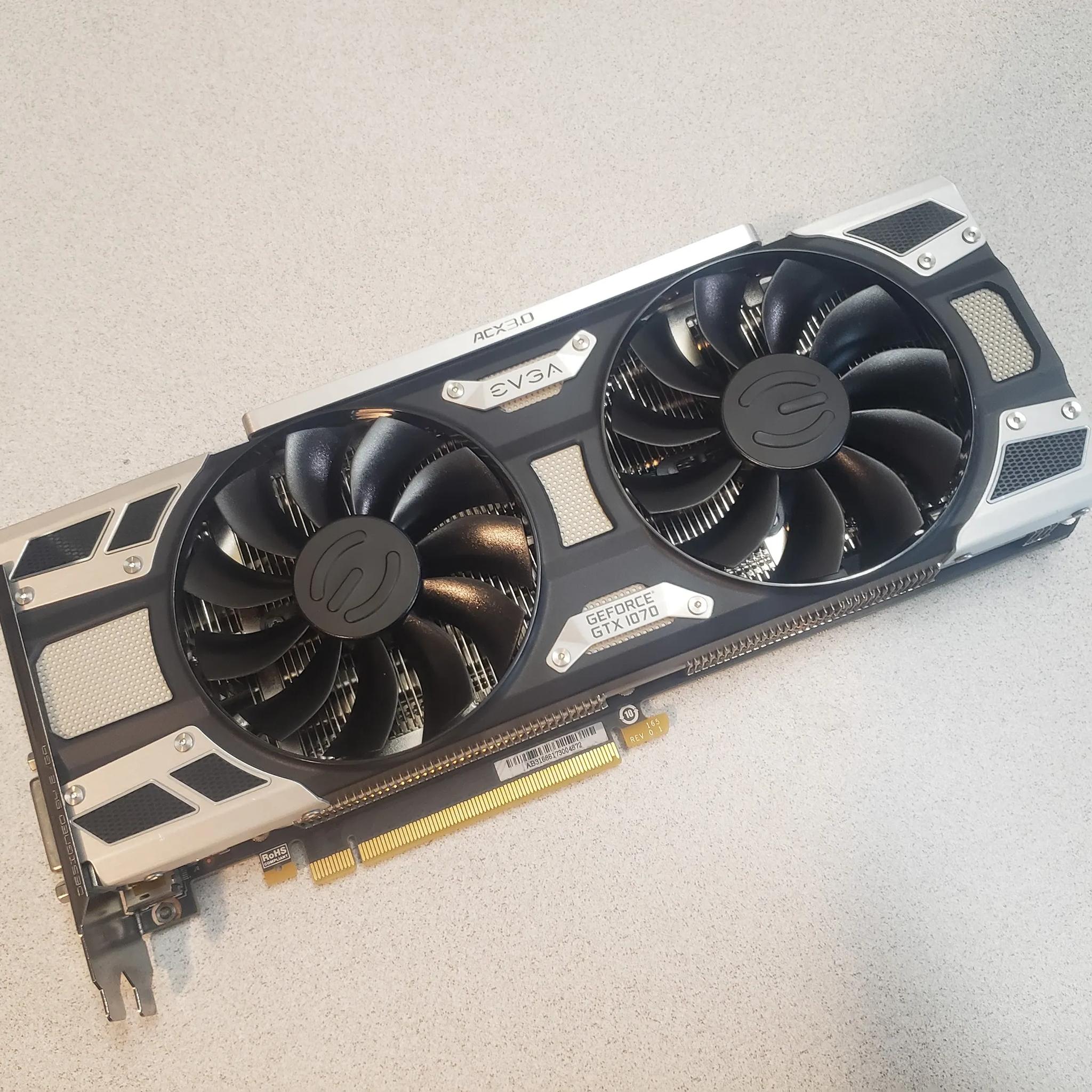 EVGA GTX 1070 SuperClocked 8GB