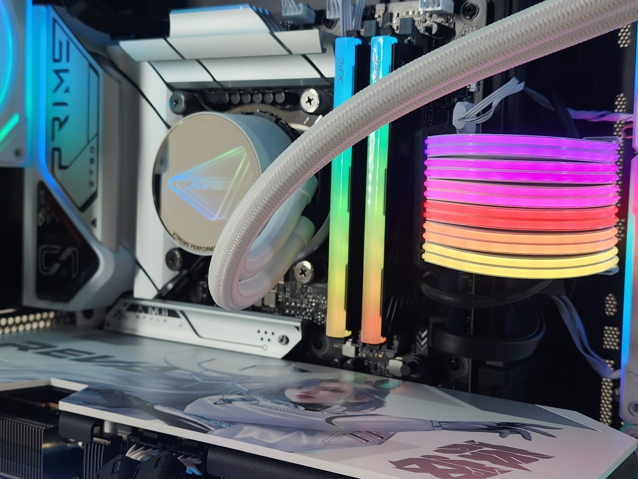 Gaming PC i9-14900K 32GB RAM 2TB SSD RX 9070 XT 16GB Windows 11 Computer
