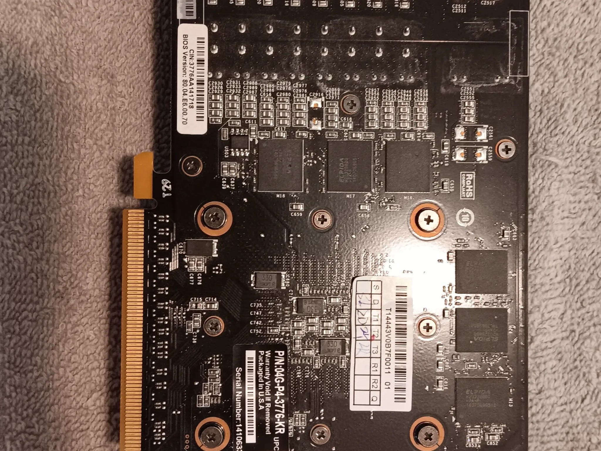 EVGA GeForce GTX-770 FTW 4GB Graphics Card