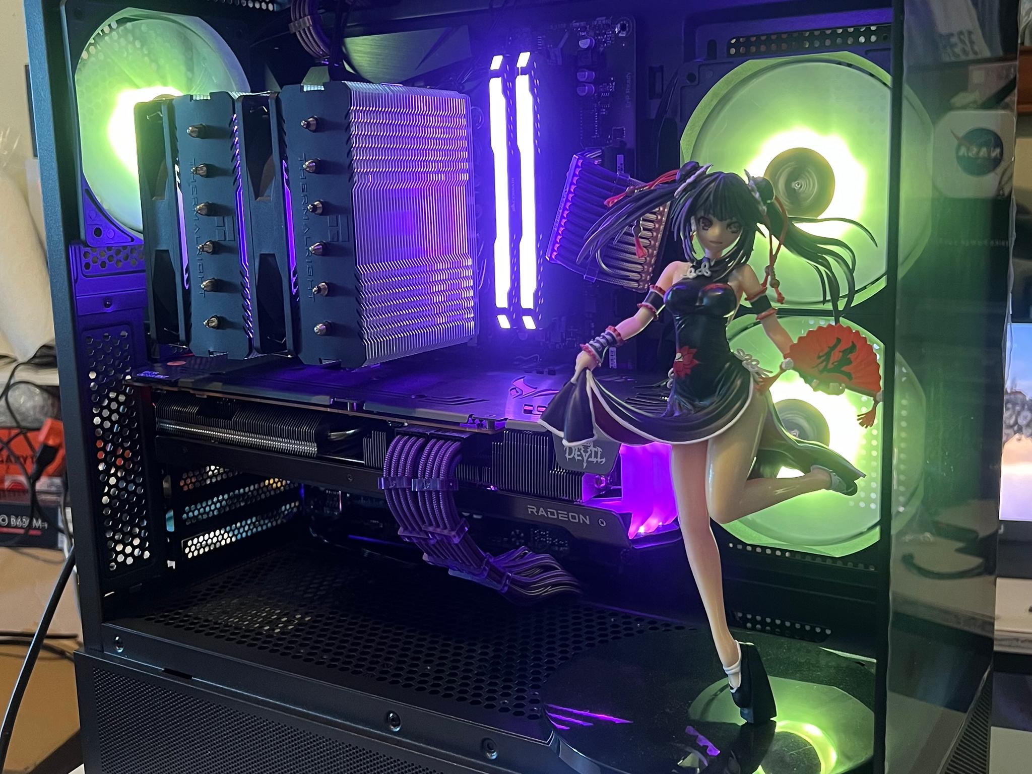 MEMORIAL DAY SALE 🔥 Purple ⚛️ Gaming PC | Ryzen 7 5800X | RX 6700XT 12GB | 32GB RAM | 1TB SSD | 11