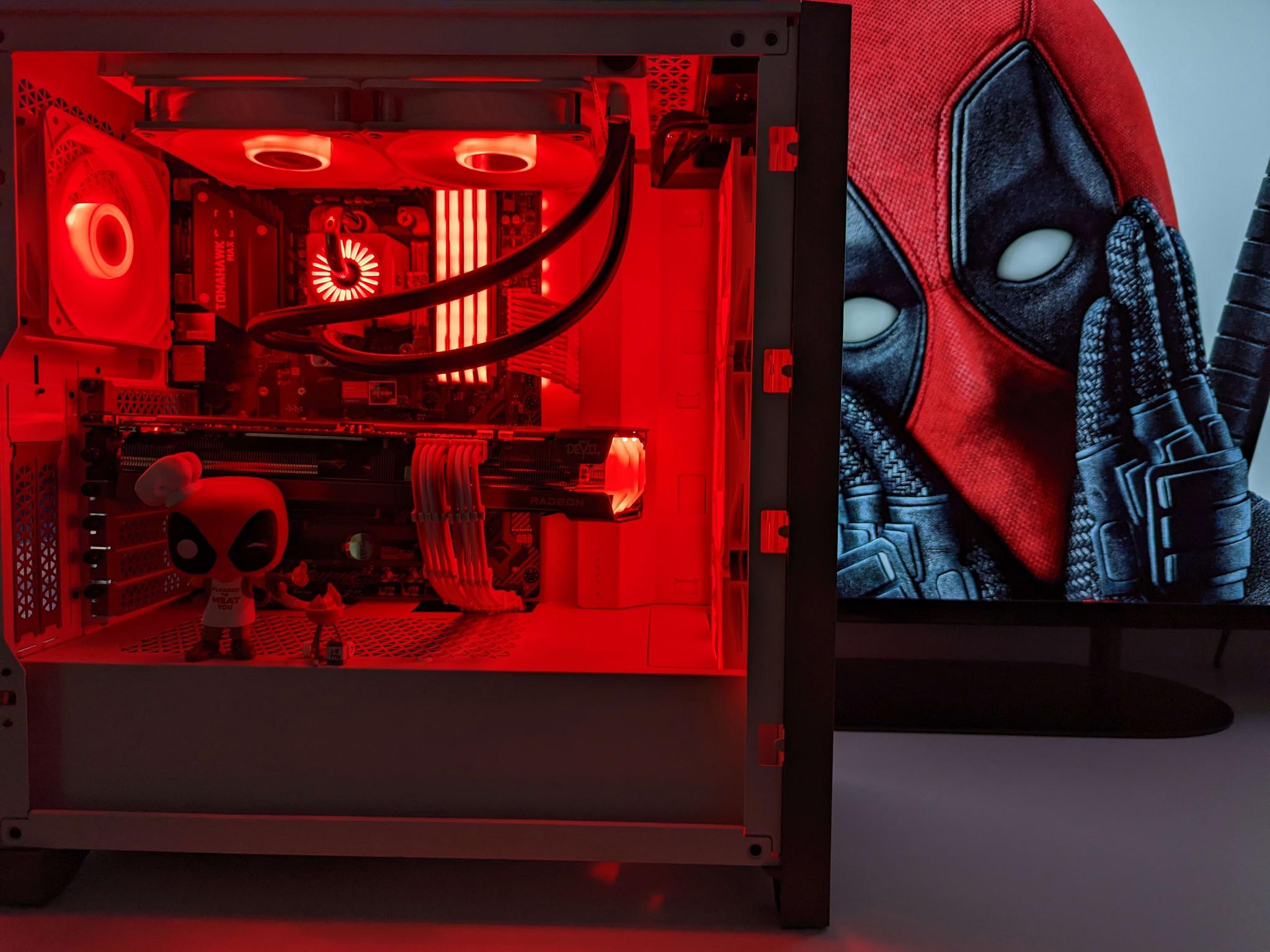  Deadpool Gaming PC - Ryzen 7 5800X , RX 6700 XT 12GB , 1TBSSD, 32GB DDR4