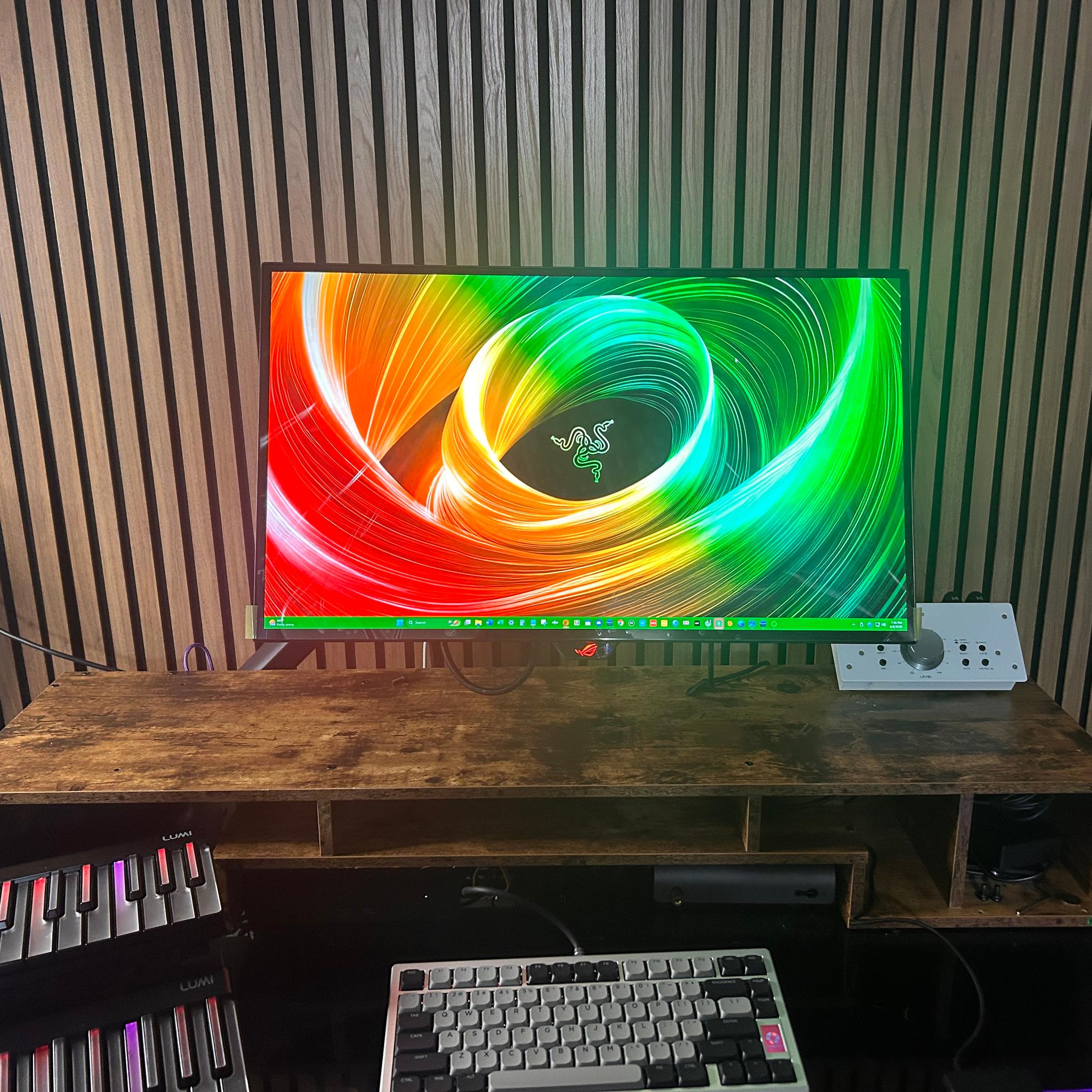 ASUS ROG Strix OLED 27" (240hz) 2K WQHD (2560x1440) 240Hz Gaming Monitor (XG27AQDMG) (0 HOURS USED)