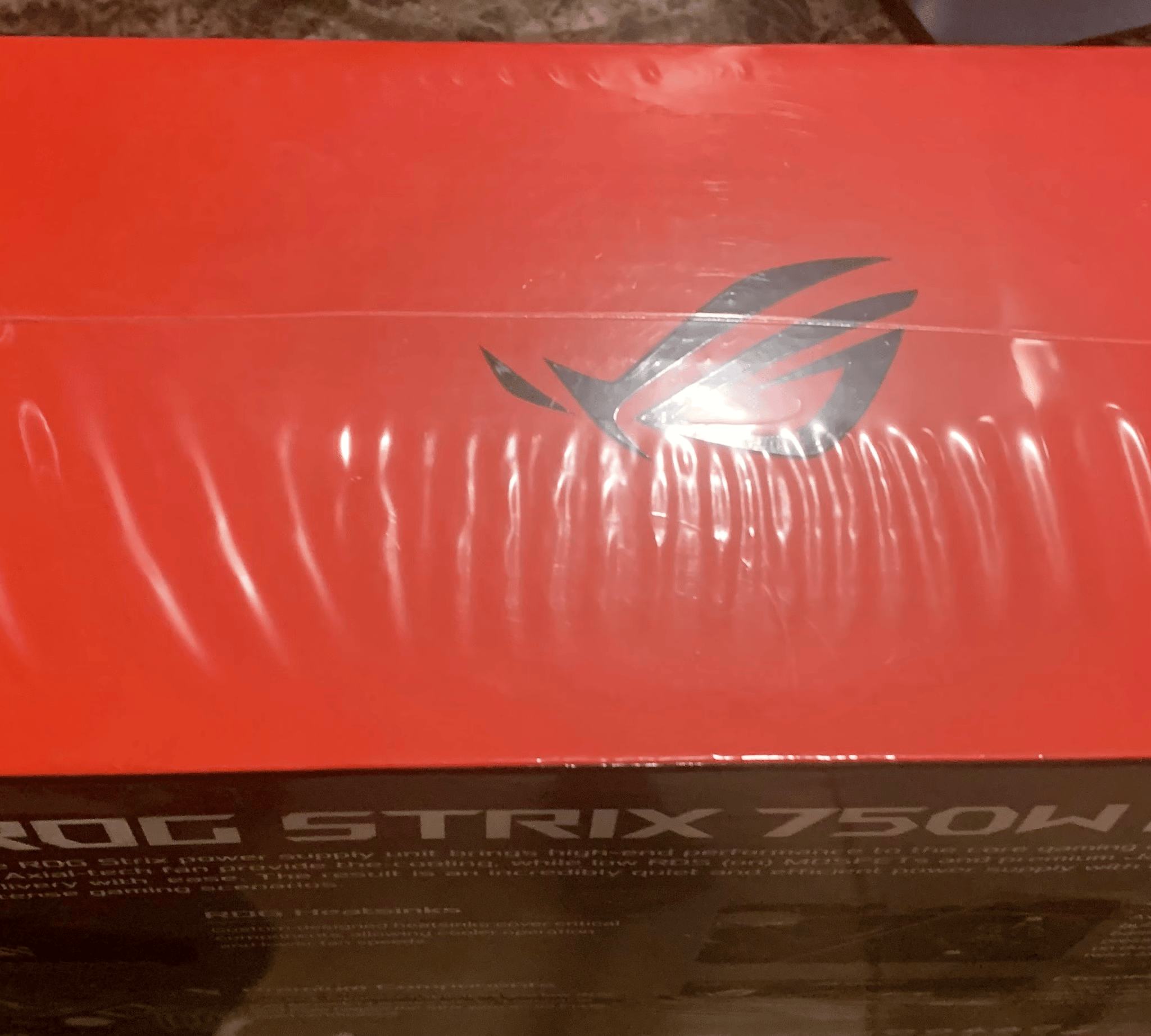 BNIB(Sealed in box) Asus ROG Strix 750 W 80+ Gold Certified Fully Modular ATX Power Supply