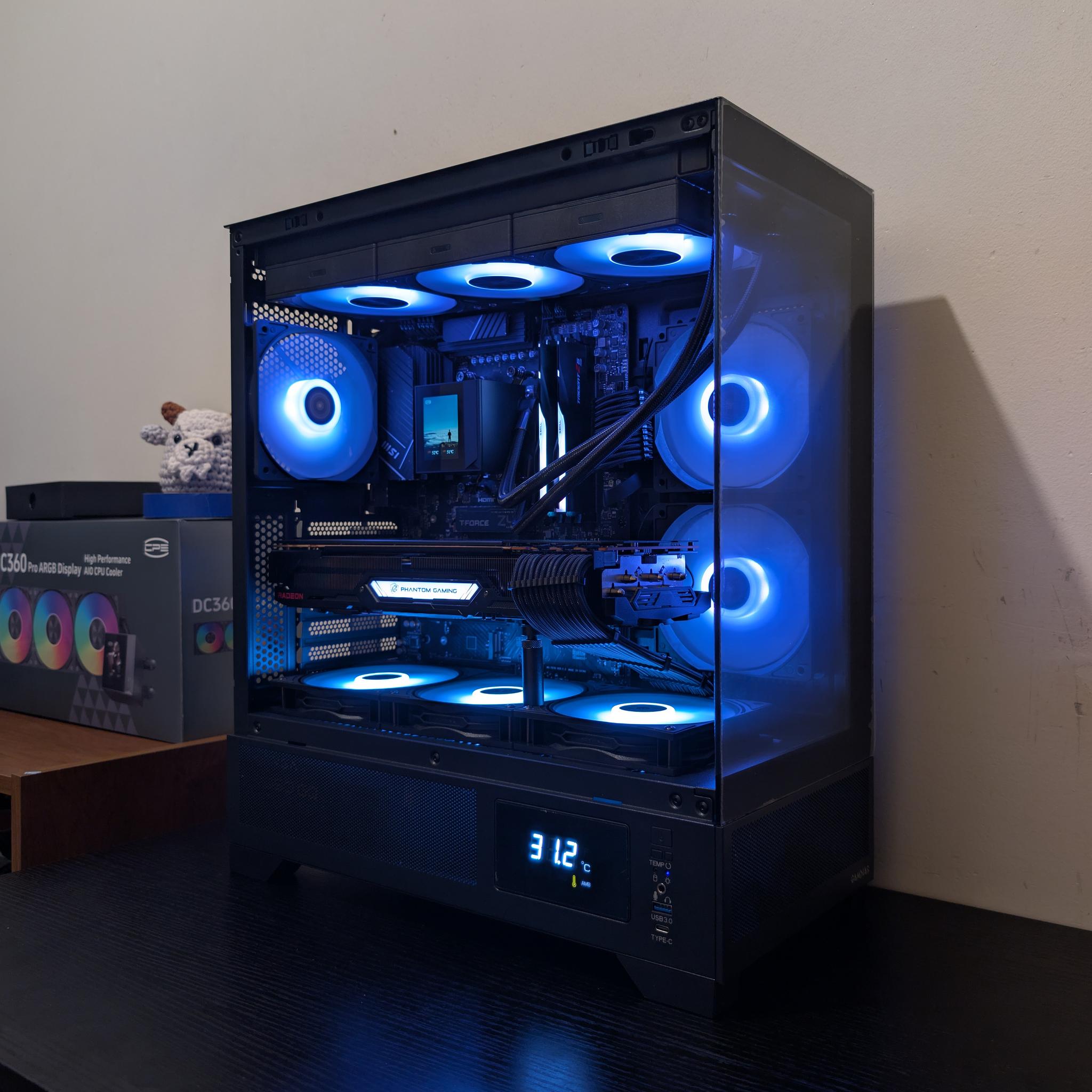 🔥🐦‍⬛ 1440p Gaming Beast | RX 6950XT | Ryzen 7 7700X | 2TB SSD | 32GB RAM | WiFi 6 & Bluetooth 🐦‍⬛🔥