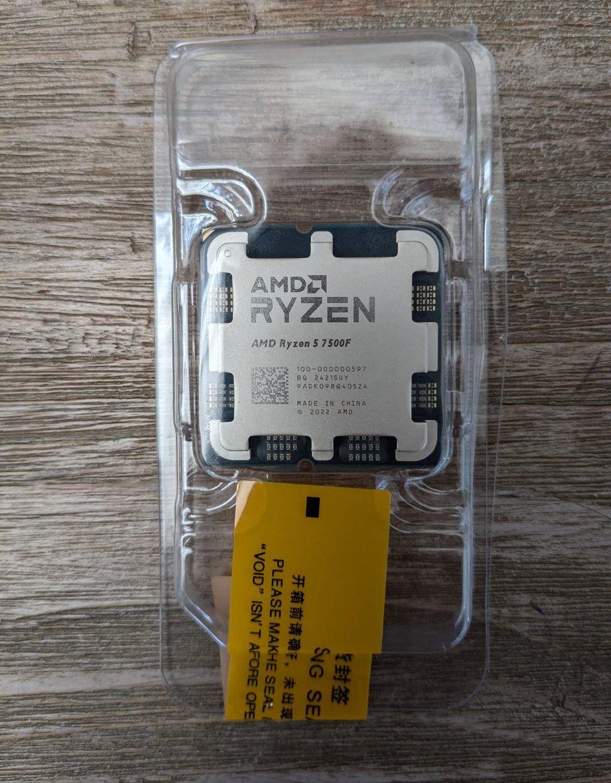 Ryzen 5 7500F