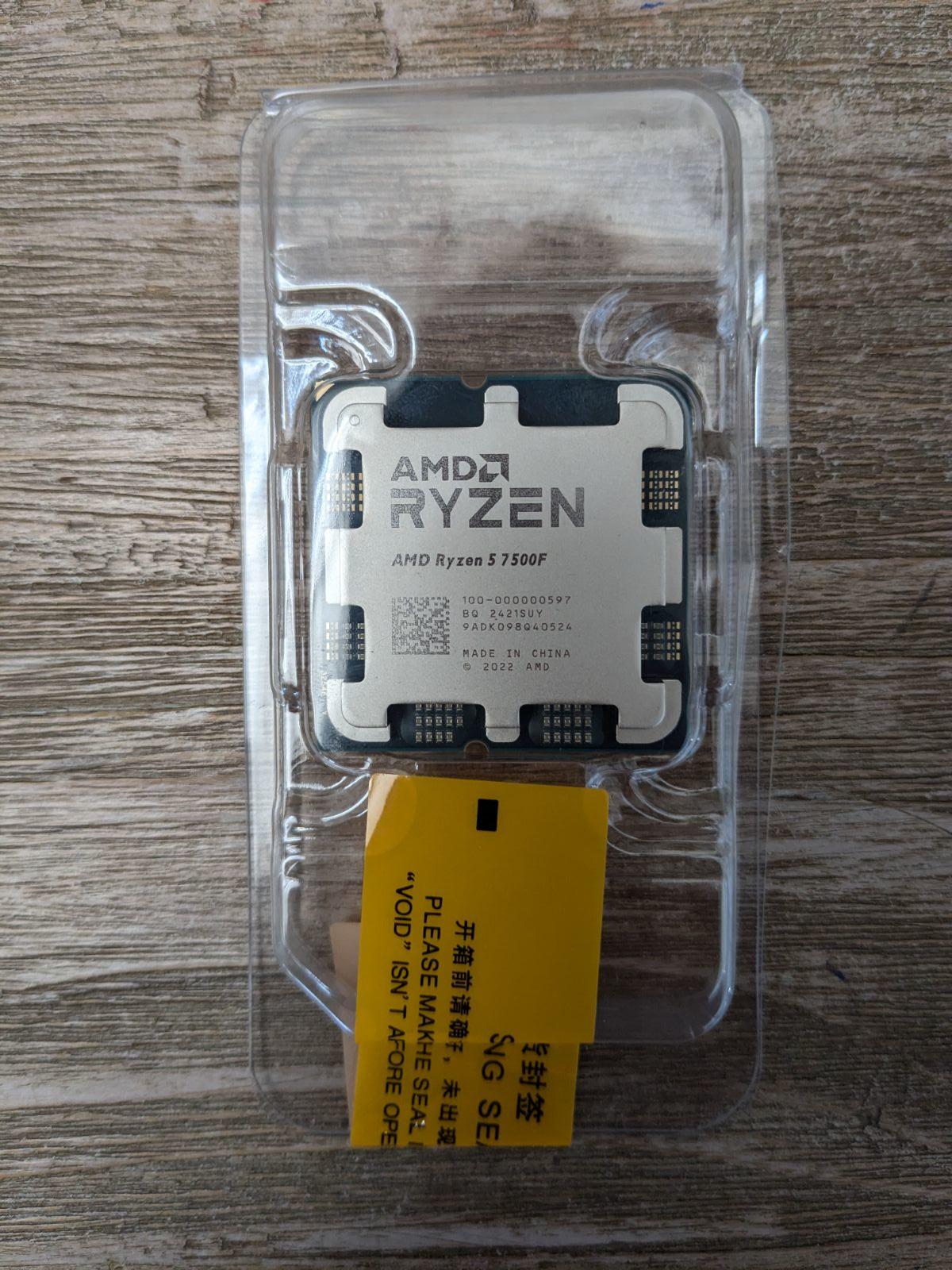 Ryzen 5 7500F
