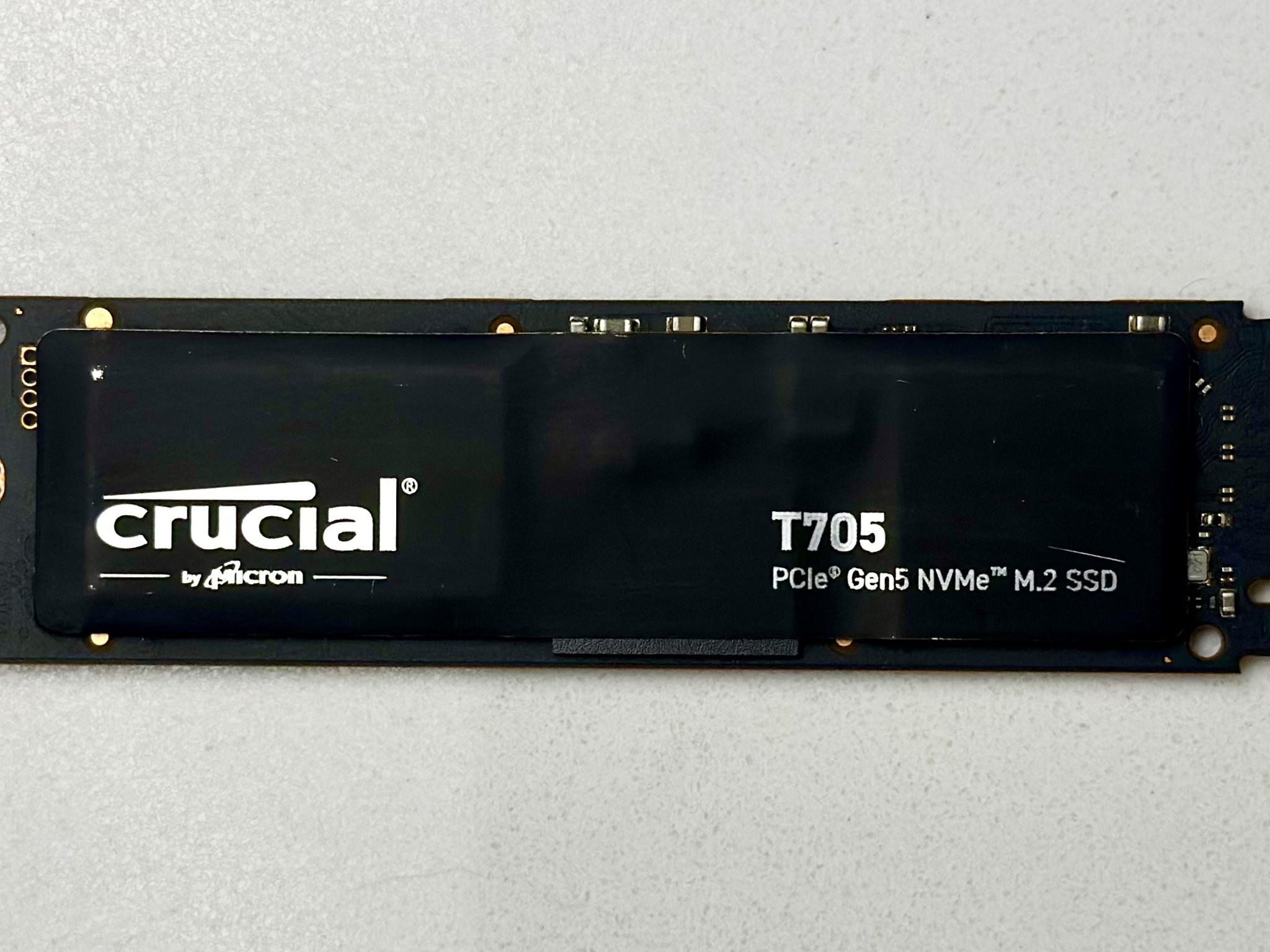 Crucial T705 4TB PCIe Gen5 NVMe M.2 SSD