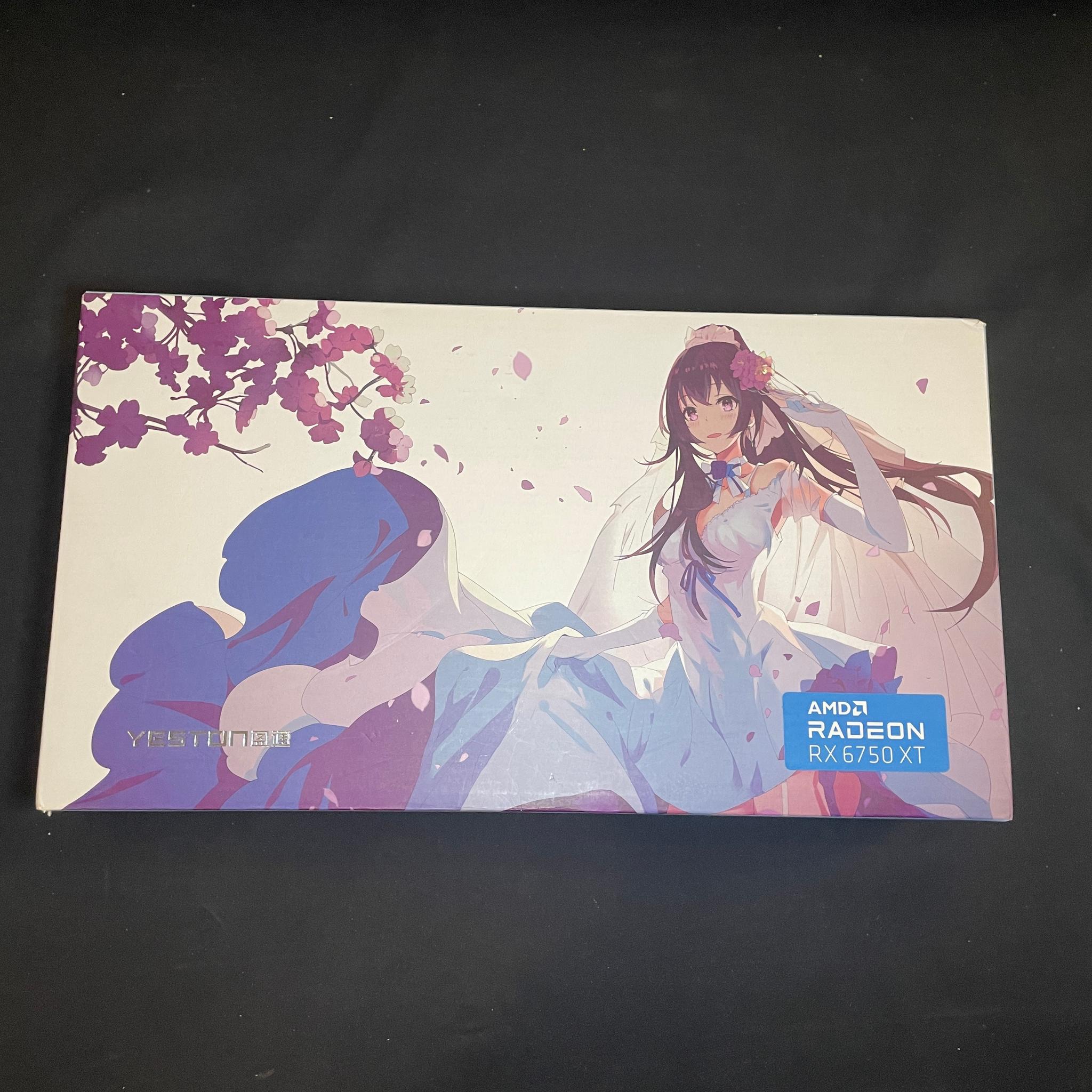 AMD Radeon RX 6750xt Limited Edition Box