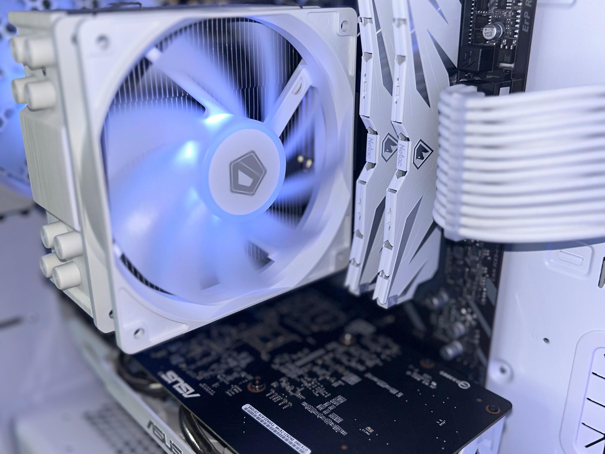 All White Budget Gaming PC | GTX 1060 + Ryzen 5 2600 