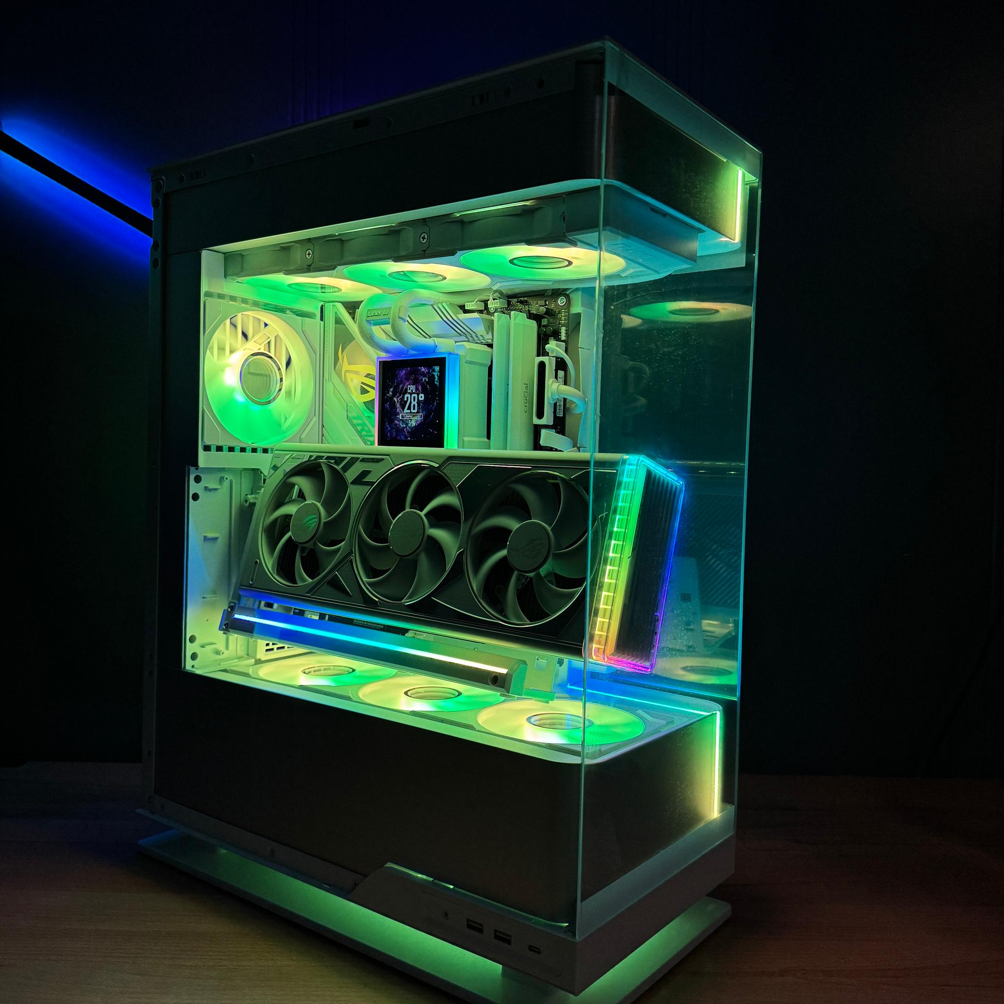 🤩Strix 4080 Super PC | Intel i7-13700K | 64GB DDR5 | 2TB Samsung 990 | 1000W Corsair⚪️