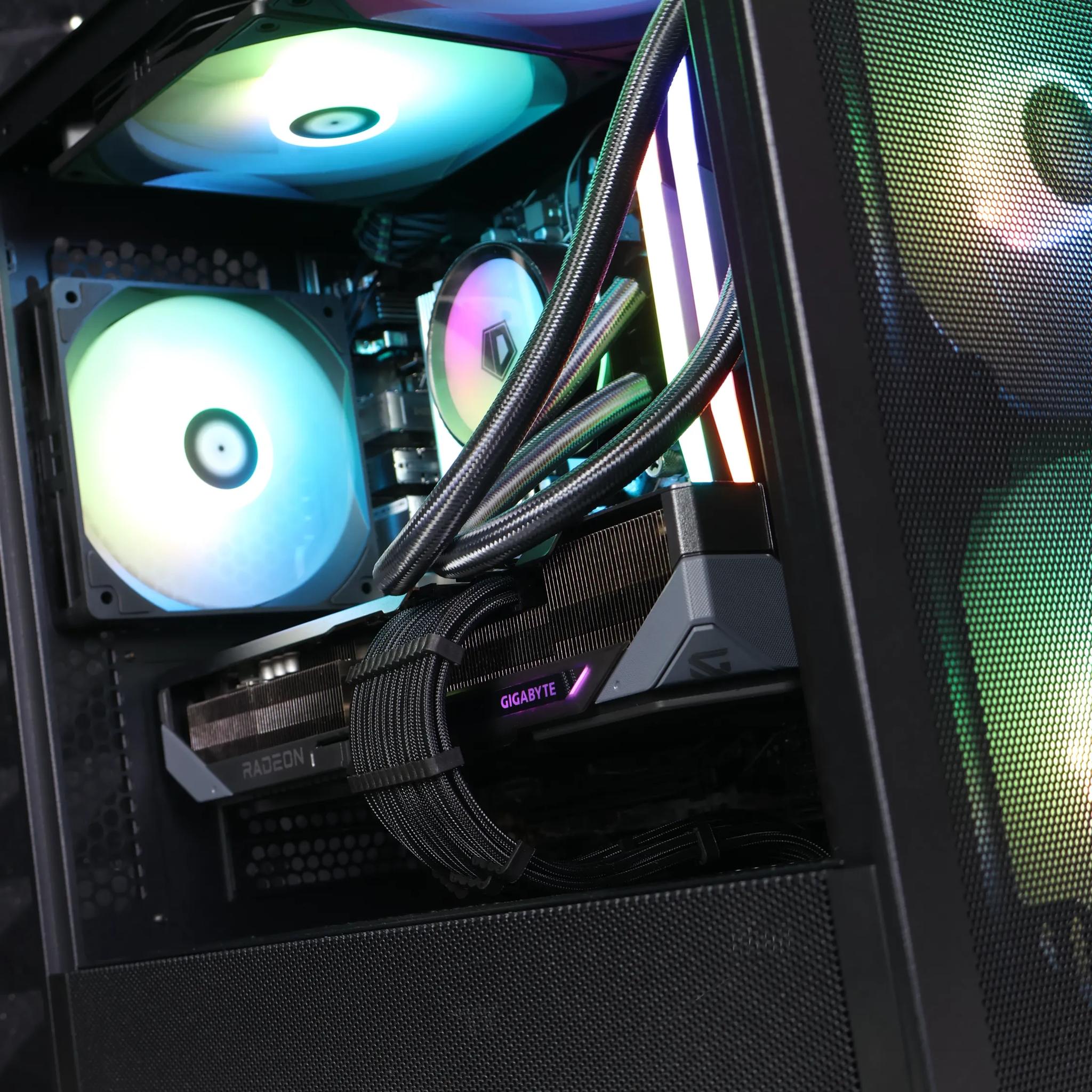 ⚫ Ryzen 7 7700X/RX 9070XT 16GB Gaming/Streaming PC ⚫