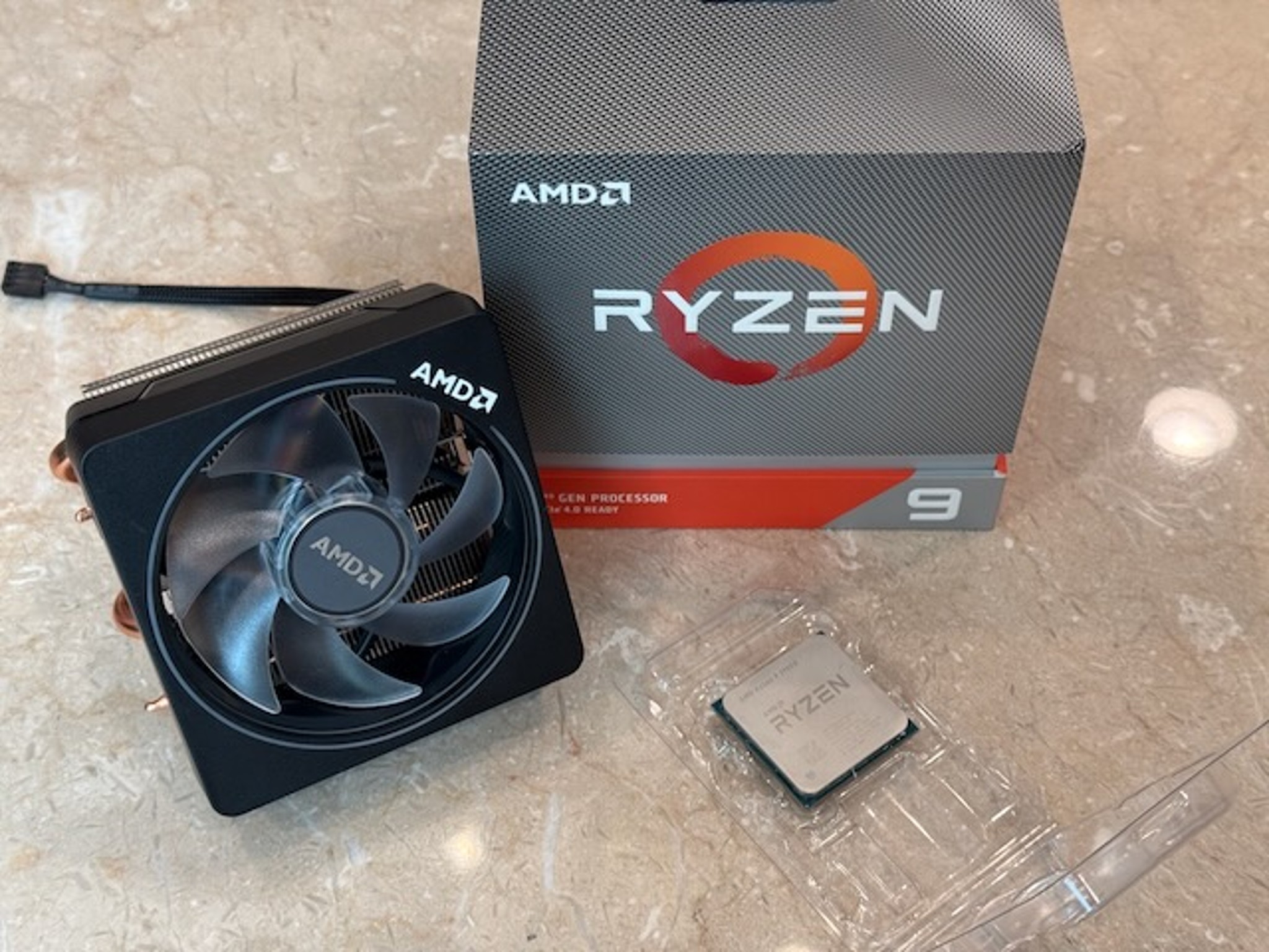 AMD Ryzen 9 3900X Processor - Like New! In Original Box with Cooler!