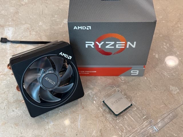 AMD Ryzen 9 3900X Processor - Like New! In Original Box with Cooler!