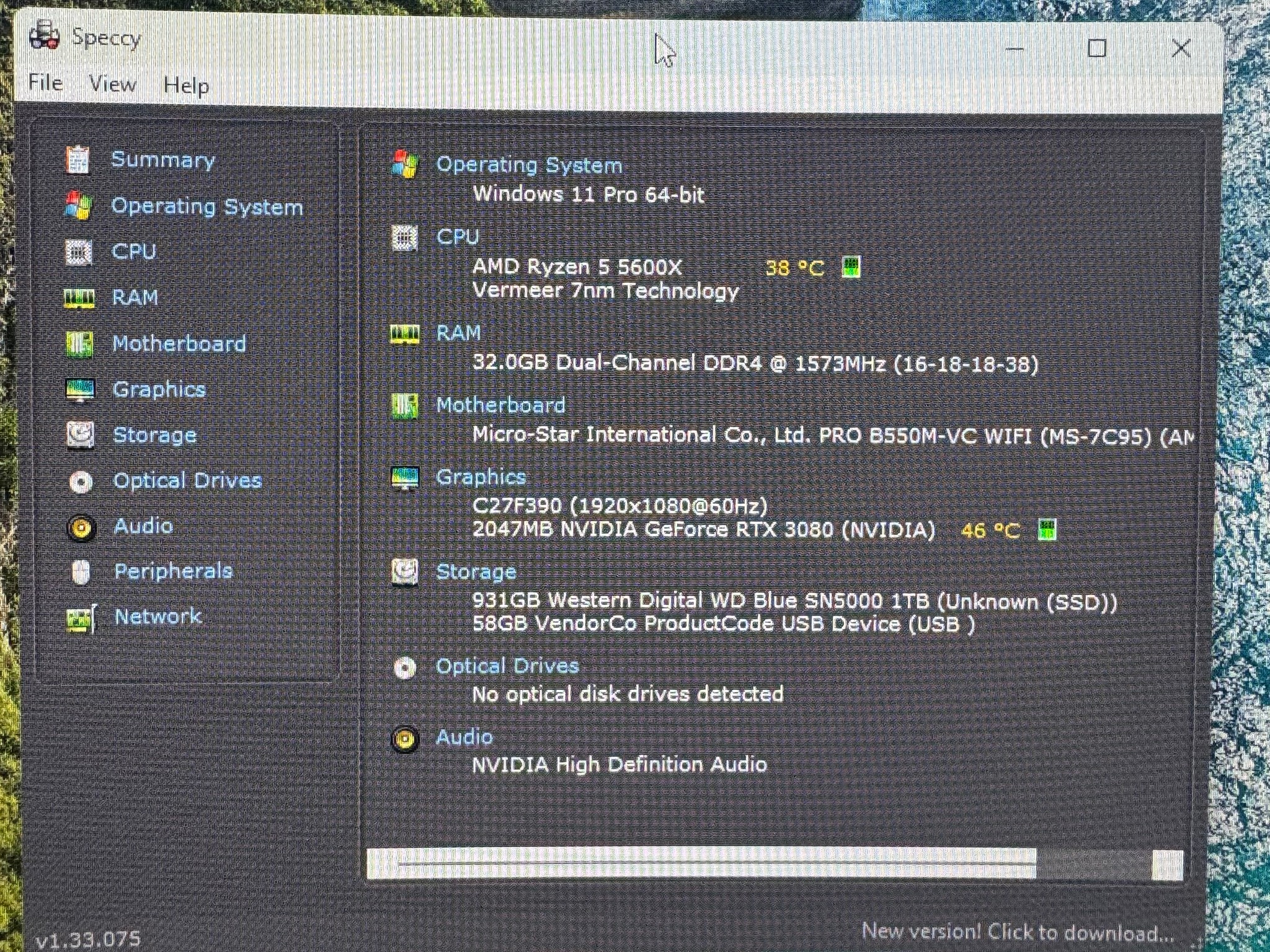 Gaming PC | RTX 3080 | Ryzen 5 5600x | 32GB RAM | 1TB SSD |