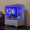 🦢🤍 White Gaming PC | RTX 4060Ti | Ryzen 5500 | 1TB SSD | 32GB RAM | WiFi 6 & Bluetooth 🤍🦢