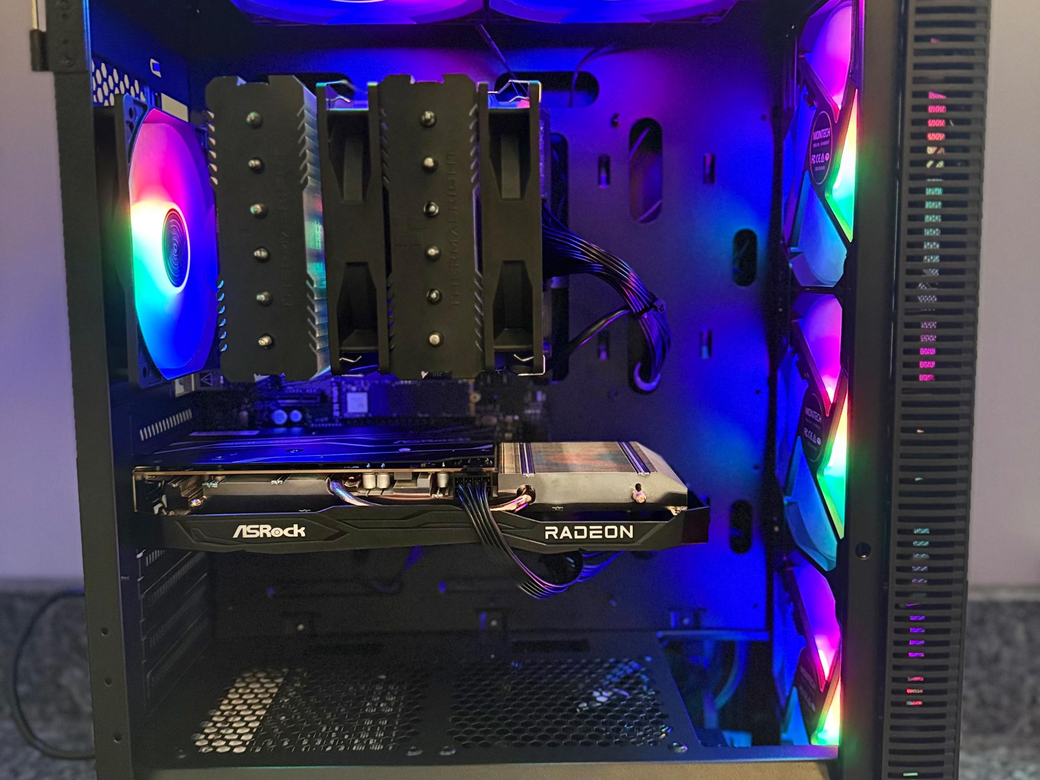 ❄️Holiday Sale❄️ | Maximum Performance Budget PC | RX 6600 | Ryzen 5 5500 | 1 TB SSD