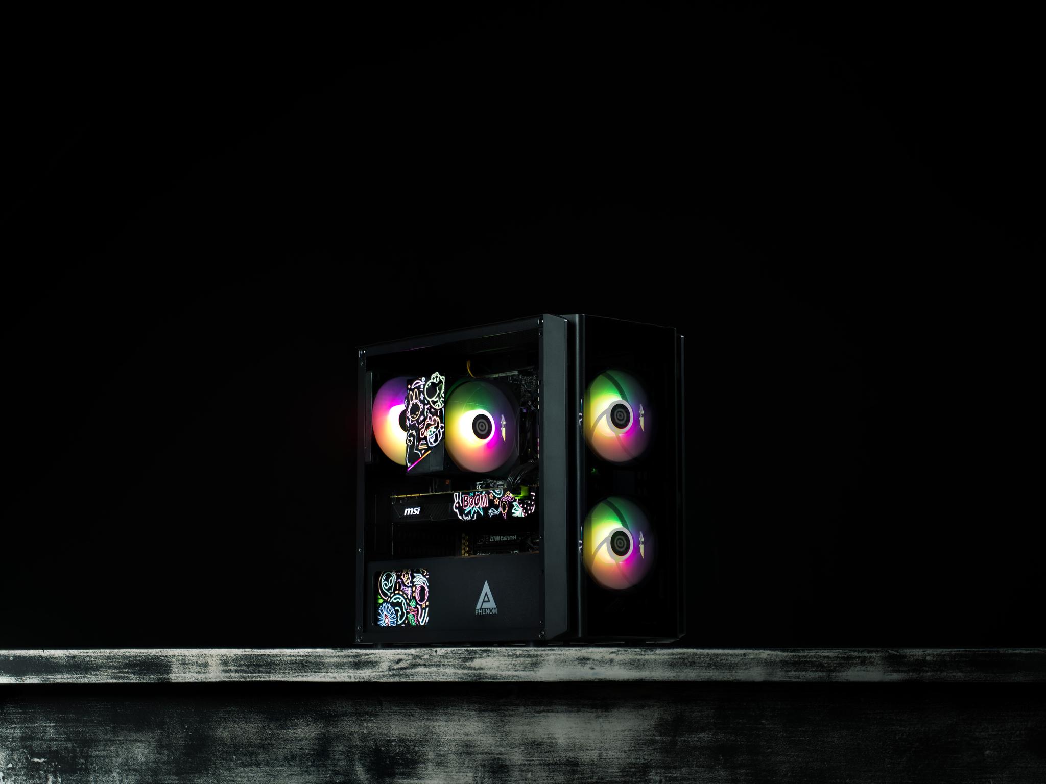 \ SG-02 / GTX 1070 Intel Core i7 6700K 2.2TB 16GB Windows 11 Gaming PC