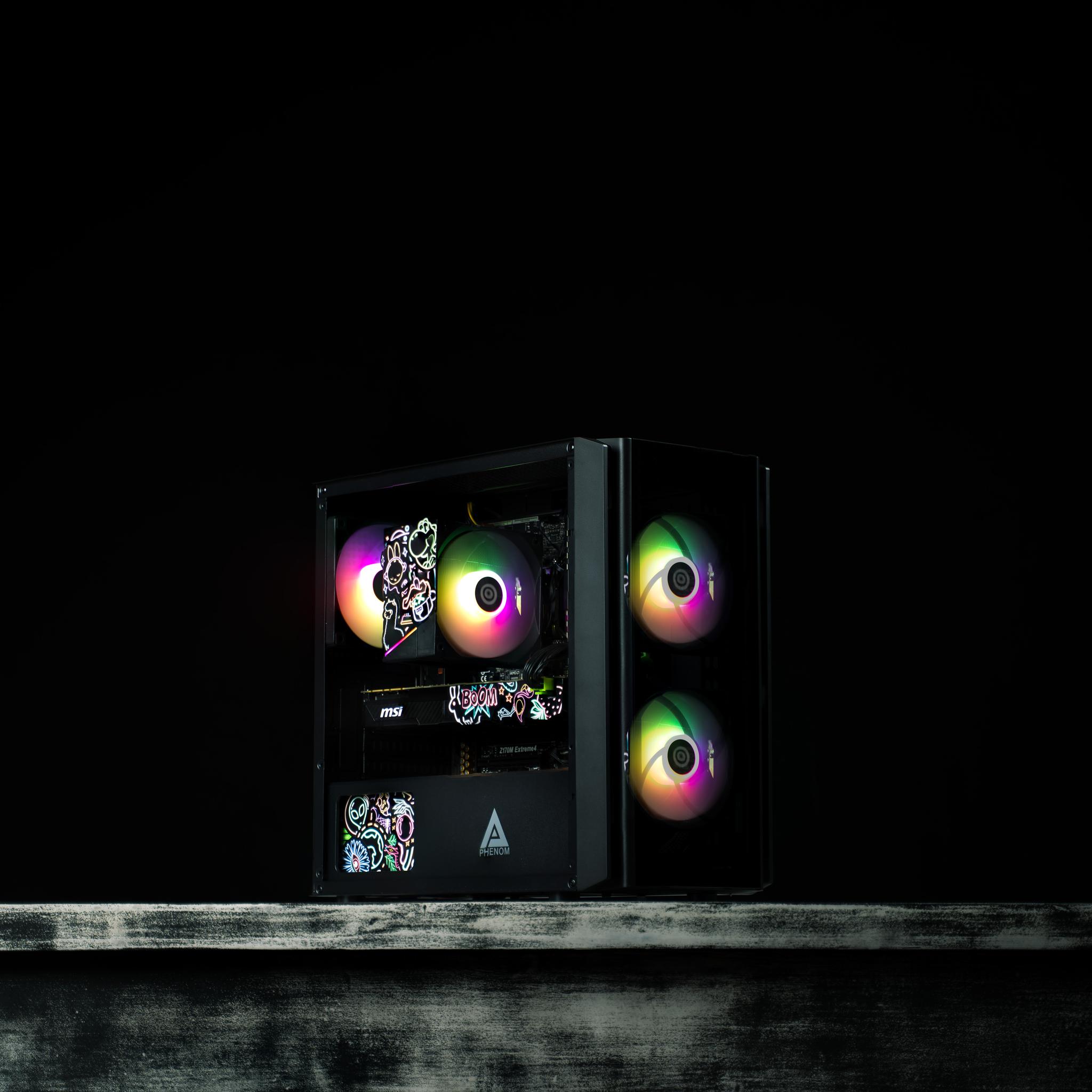 \ SG-02 / GTX 1070 Intel Core i7 6700K 2.2TB 16GB Windows 11 Gaming PC