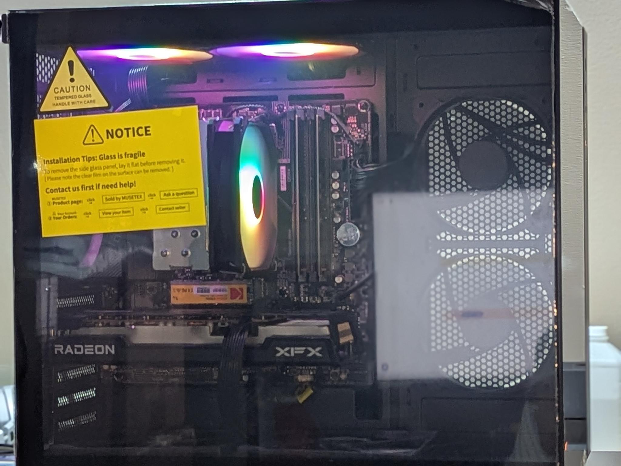 GAMING PC|AMD RYZEN 5 3600|16GB DDR4 3200|AMD RADEON RX 6600 8GB|1TB NVME SSD|WINDOWS 11 HOME ACTIVE