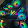 ⚡Obsidian X — Ryzen 9 7900X • RX 9070 XT • 32GB DDR5 • Black RGB Beast